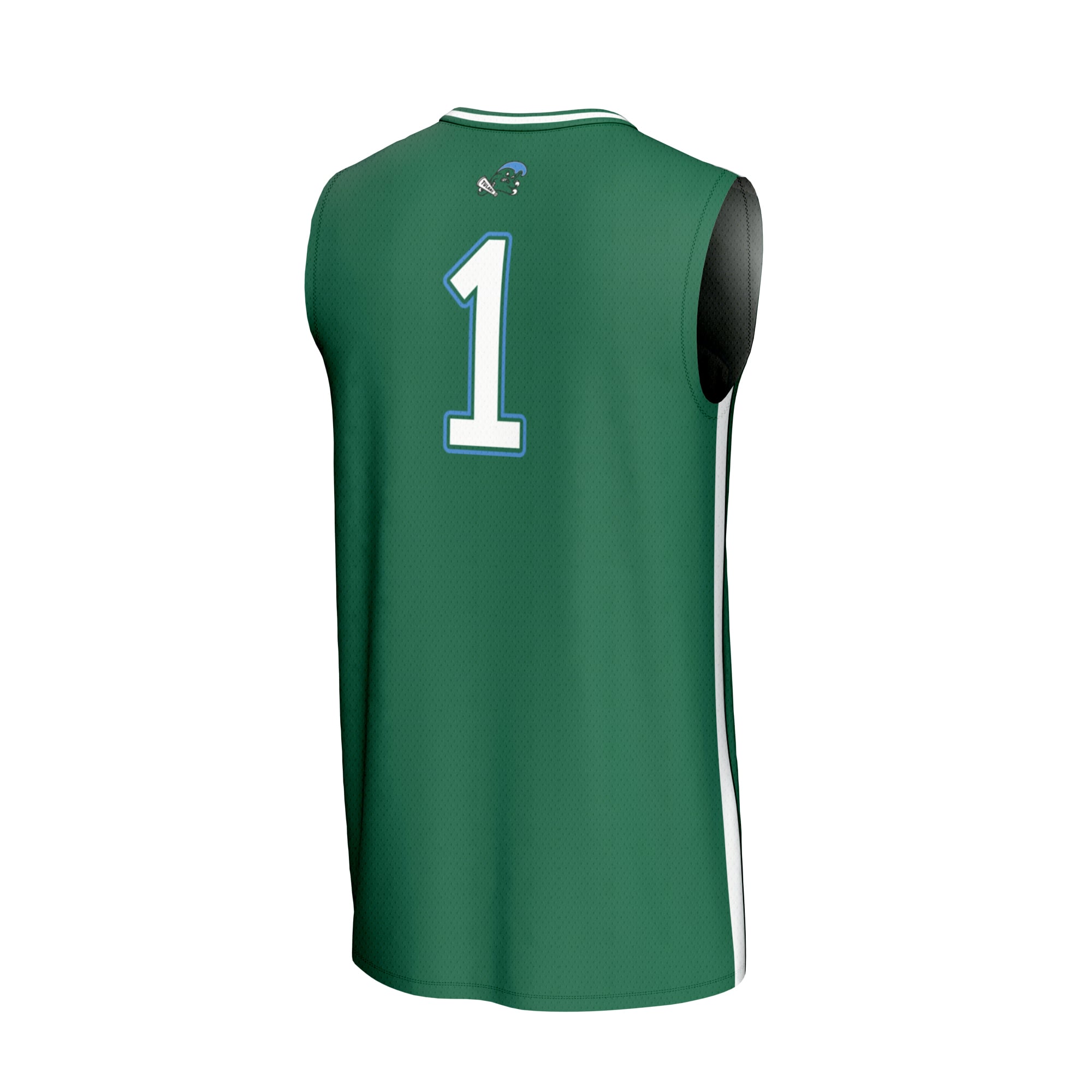 Collegiate Basketball Fashion Tulane Green Wave Game Jersey Green NCAA College Basketball Fan Wear