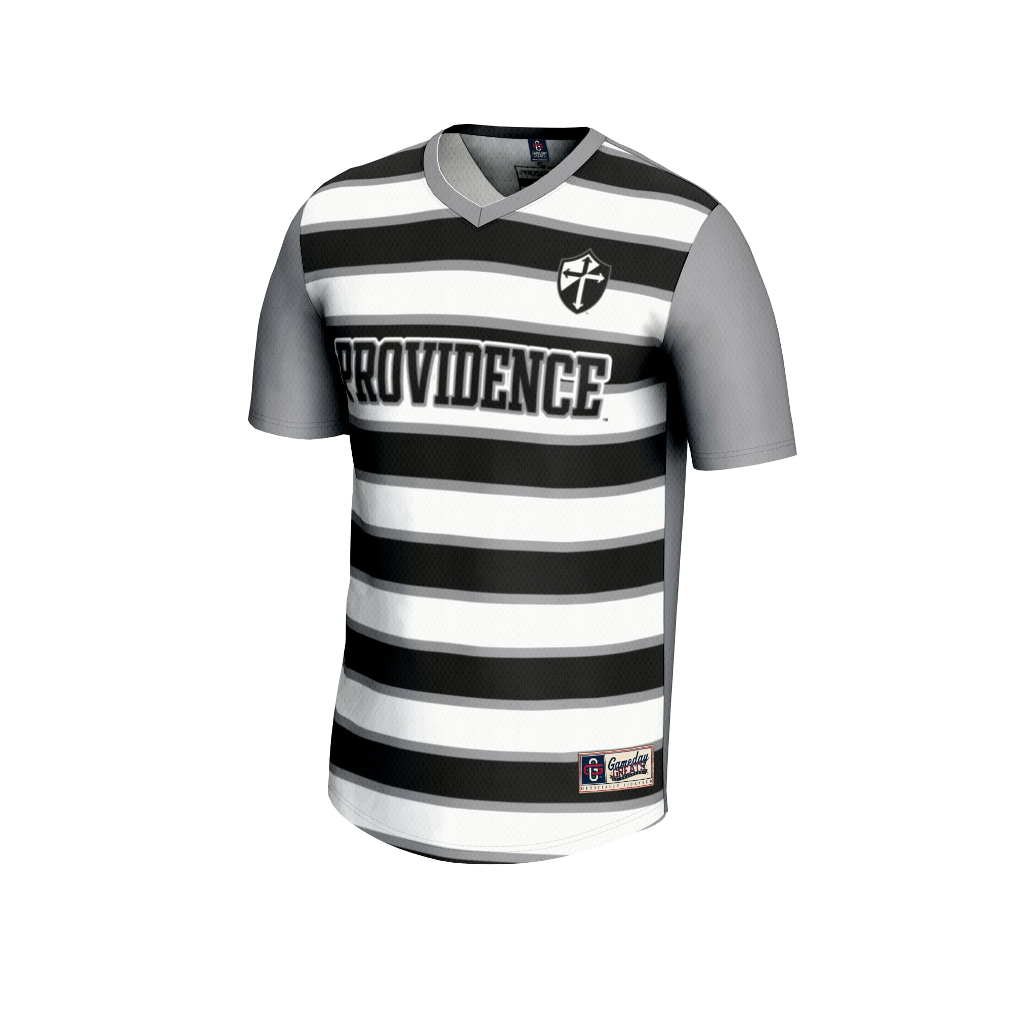 Soccer Fashion Providence Friars Game Jersey No.1 Silver NCAA College Soccer Fan Wear