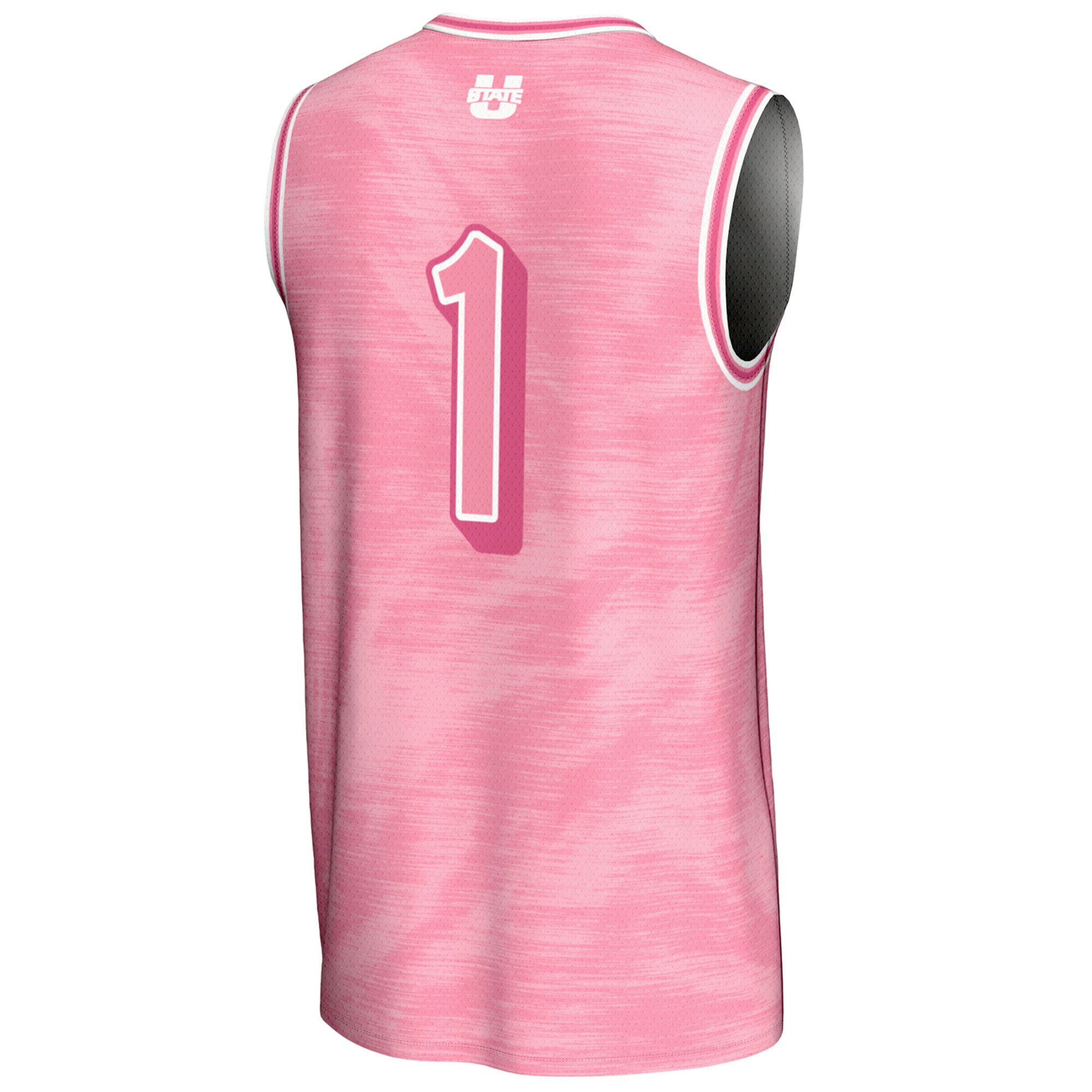 Basketball Fashion Utah State Aggies Game Jersey Pink NCAA College Basketball Fan Wear