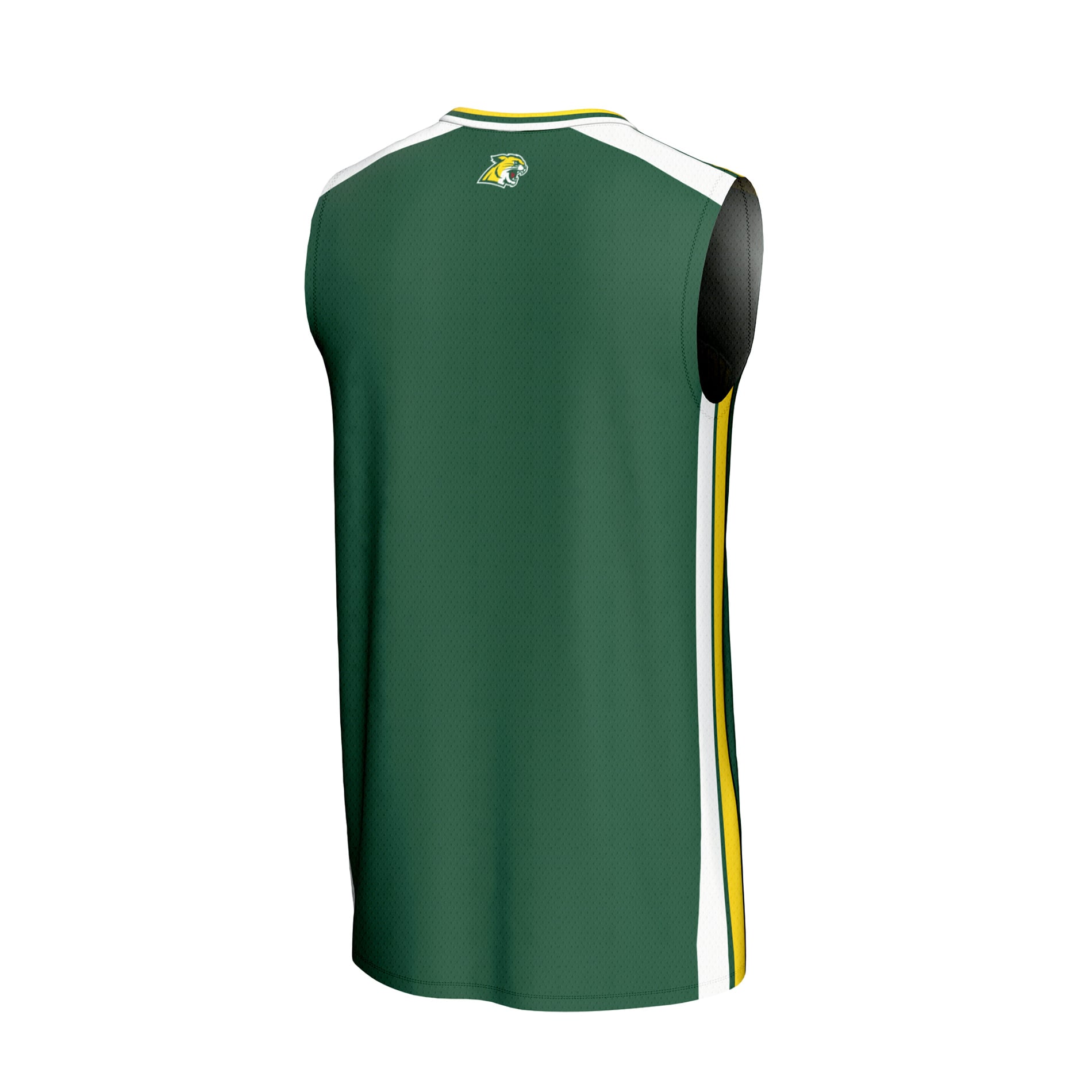 Green Basketball Northern Michigan Wildcats Game Jersey Green NCAA College Basketball Fan Wear Green Basketball