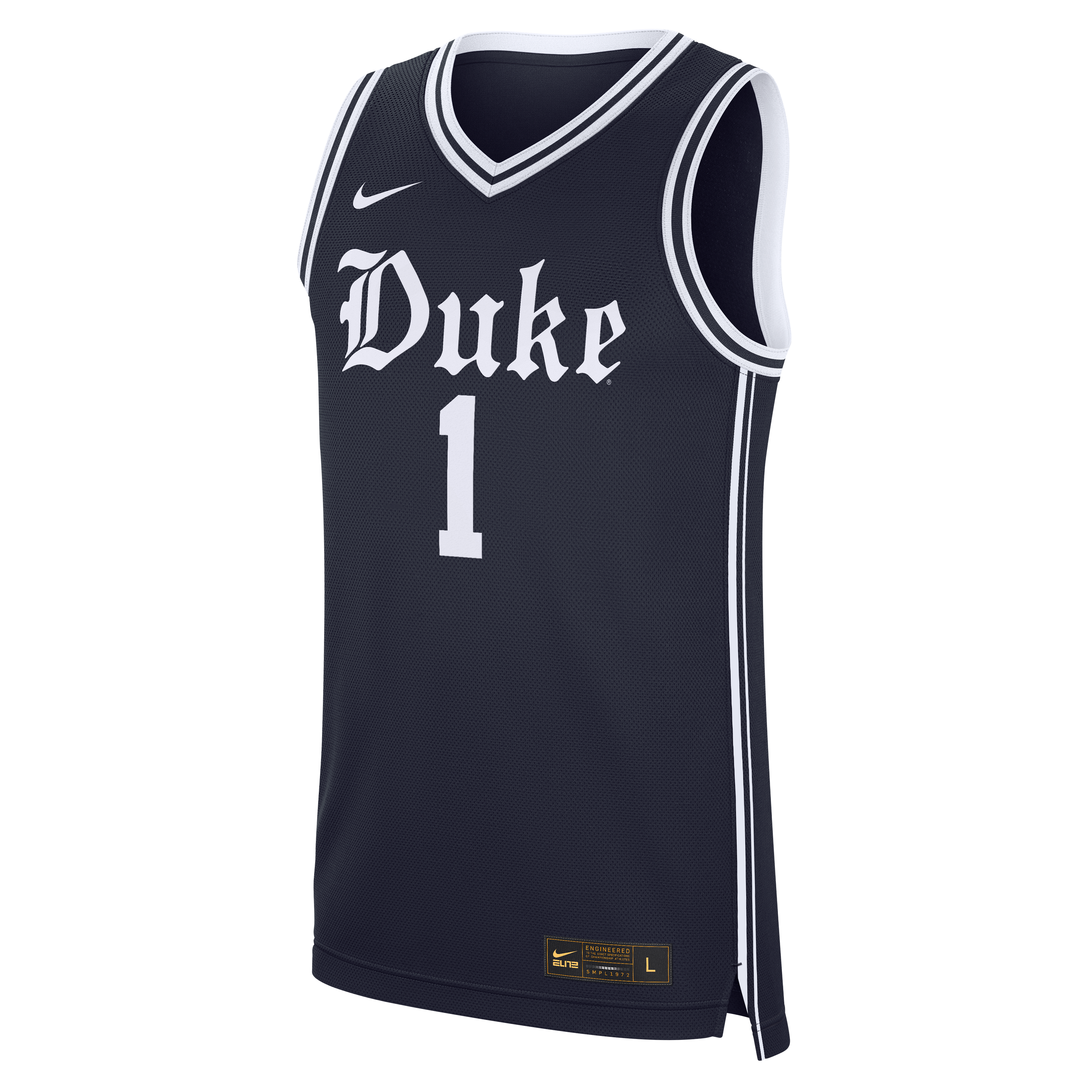 Basketball Duke Blue Devils Alternate Jersey No.1 Navy NCAA College Basketball Fan Wear