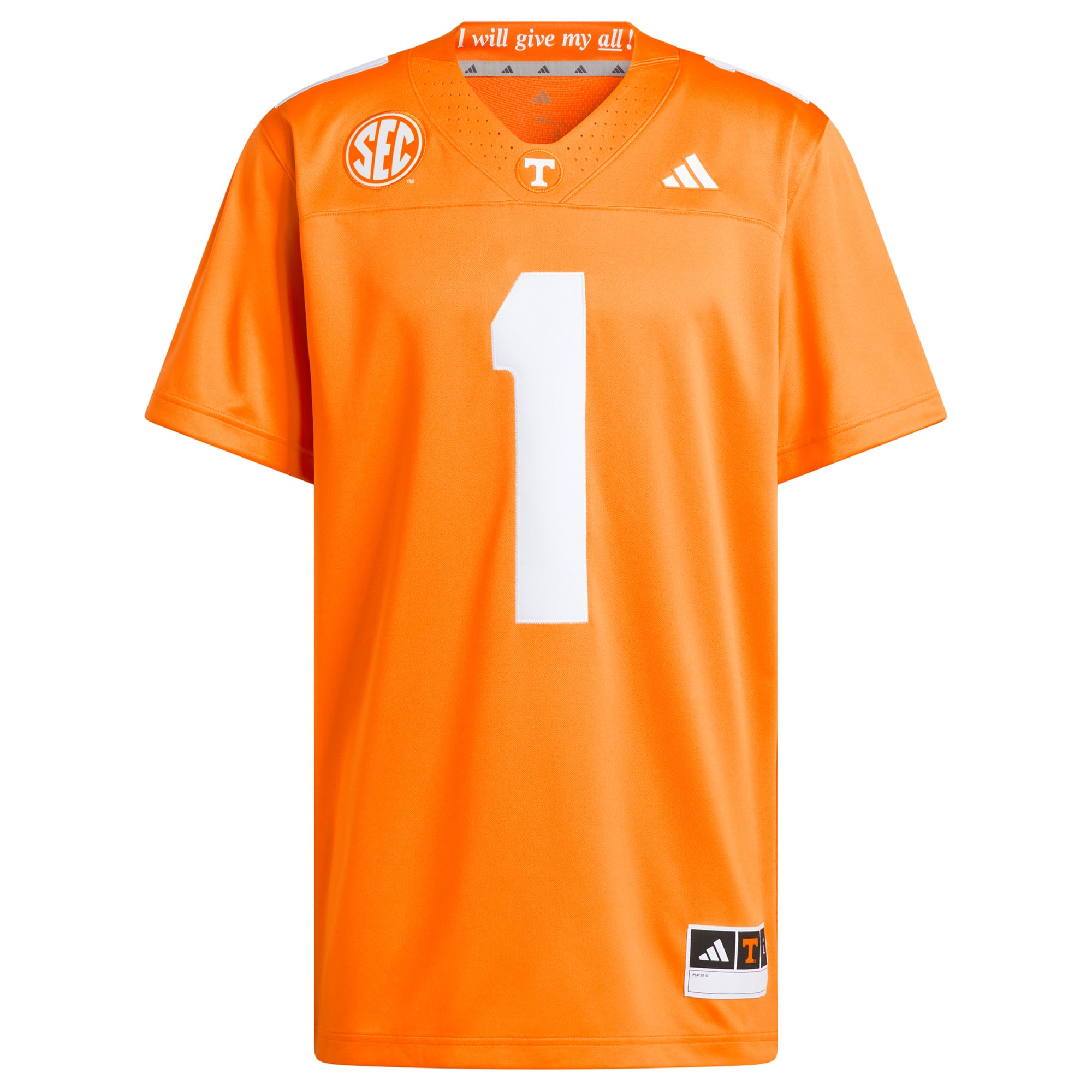 Tennessee Volunteers Home Jersey Orange NCAA College Basketball Fan Wear
