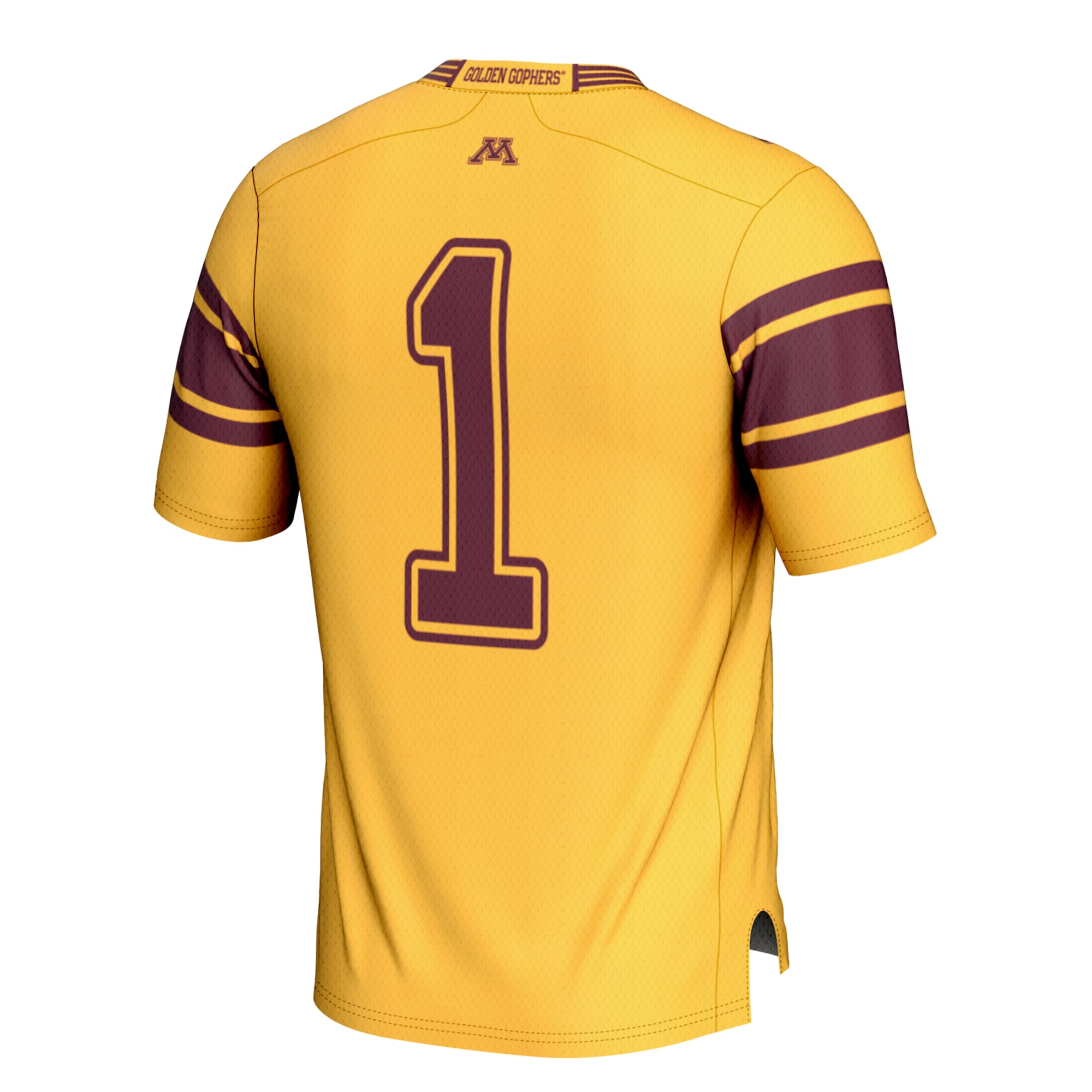 Minnesota Golden Gophers Game Jersey No.1 Gold NCAA College Football Fan Wear No.1