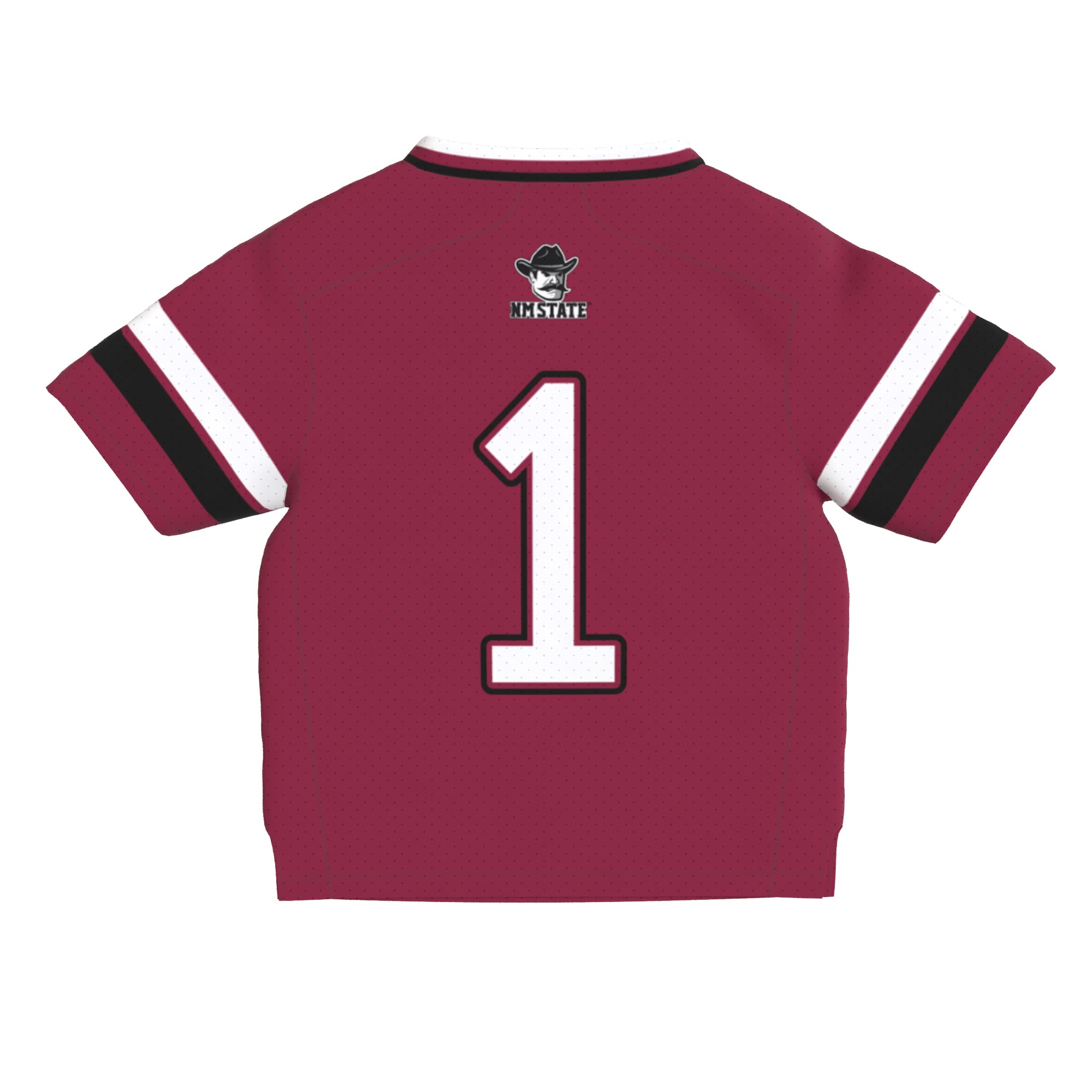 Crimson Collegiate Fashion New Mexico State Aggies Game Jersey Crimson NCAA College Football Fan Wear Crimson Collegiate Fashion