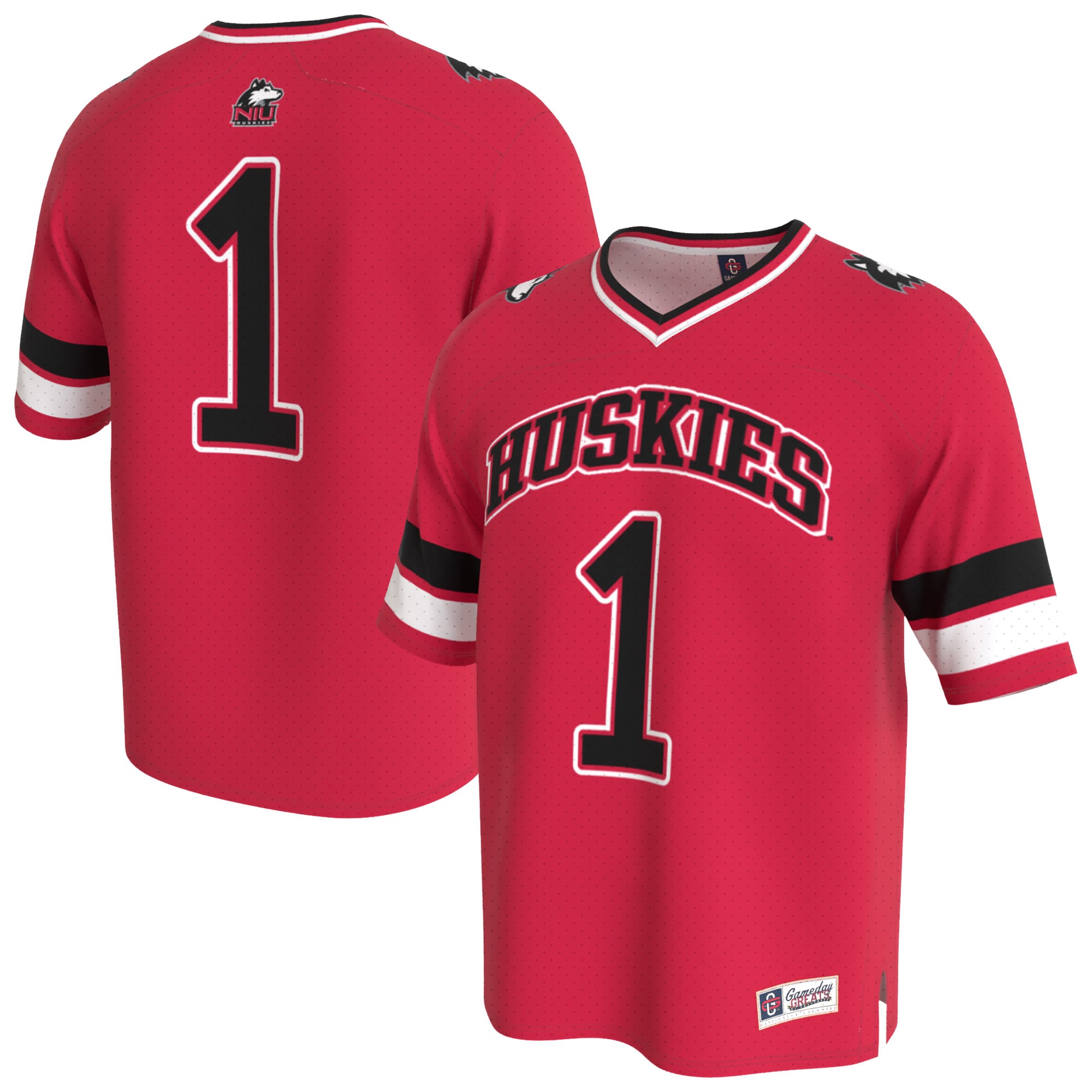 Northern Illinois Huskies Jersey Cardinal NCAA College Football Fan Wear