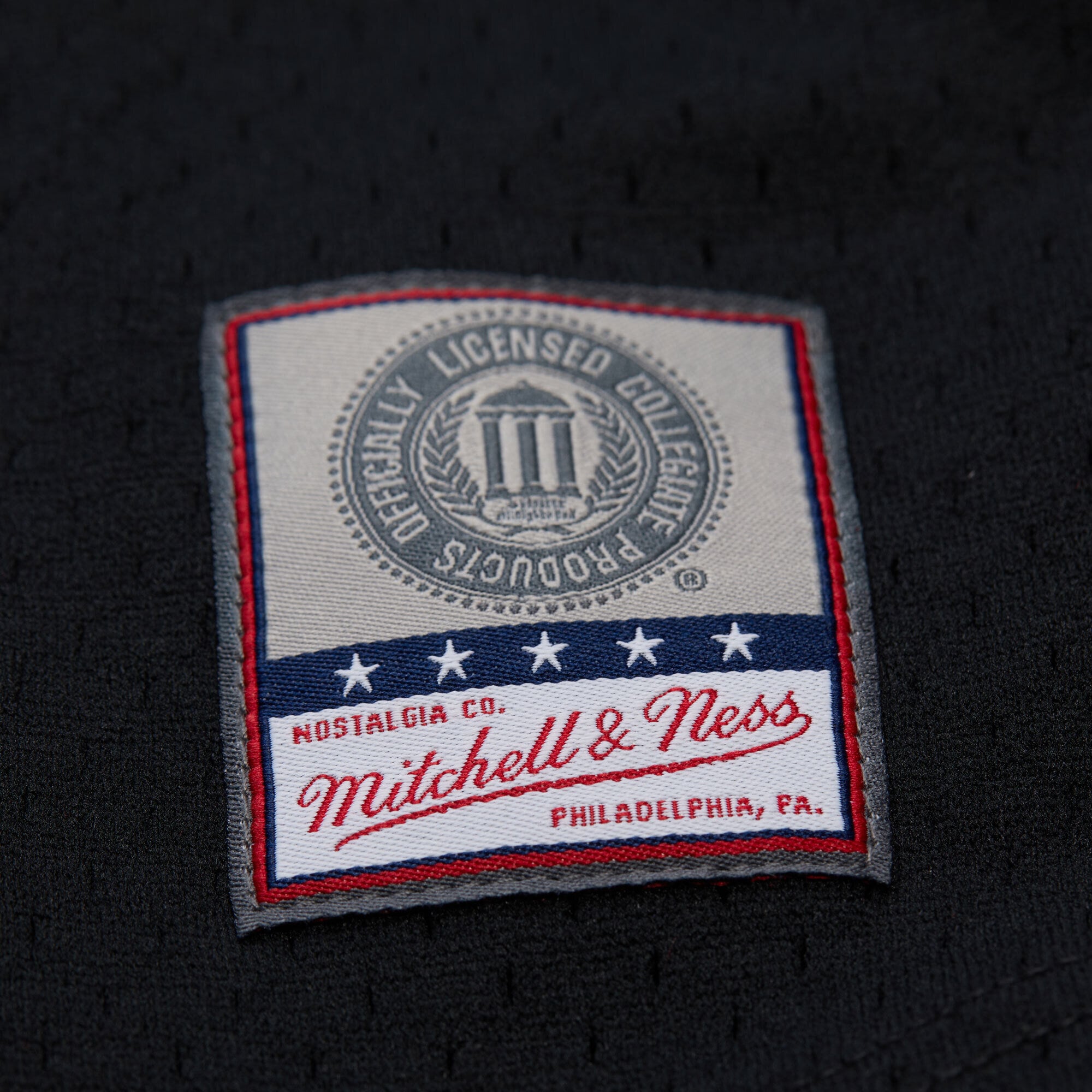Mitchell Ness Alabama Crimson Tide Jersey Black NCAA College Football Fan Wear