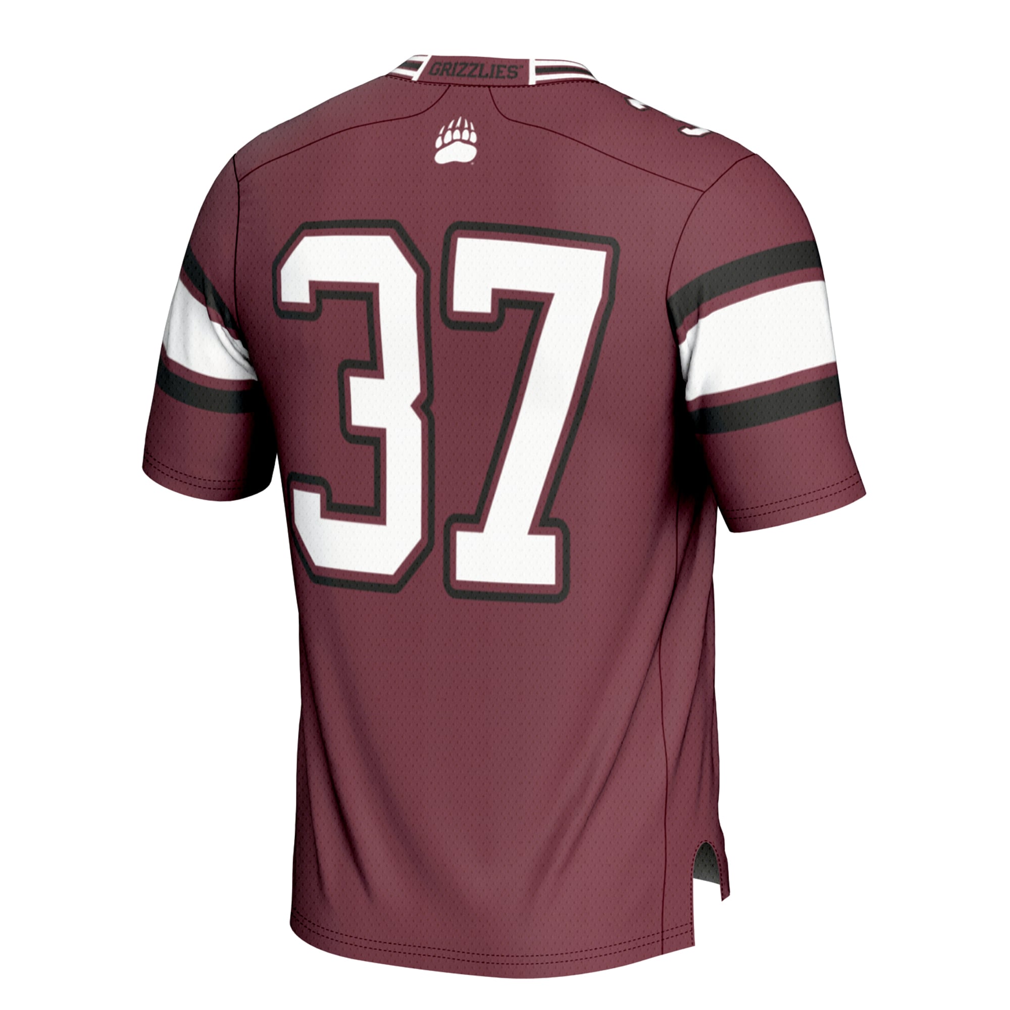Montana Grizzlies Game Jersey No.37 Maroon NCAA College Football Fan Wear
