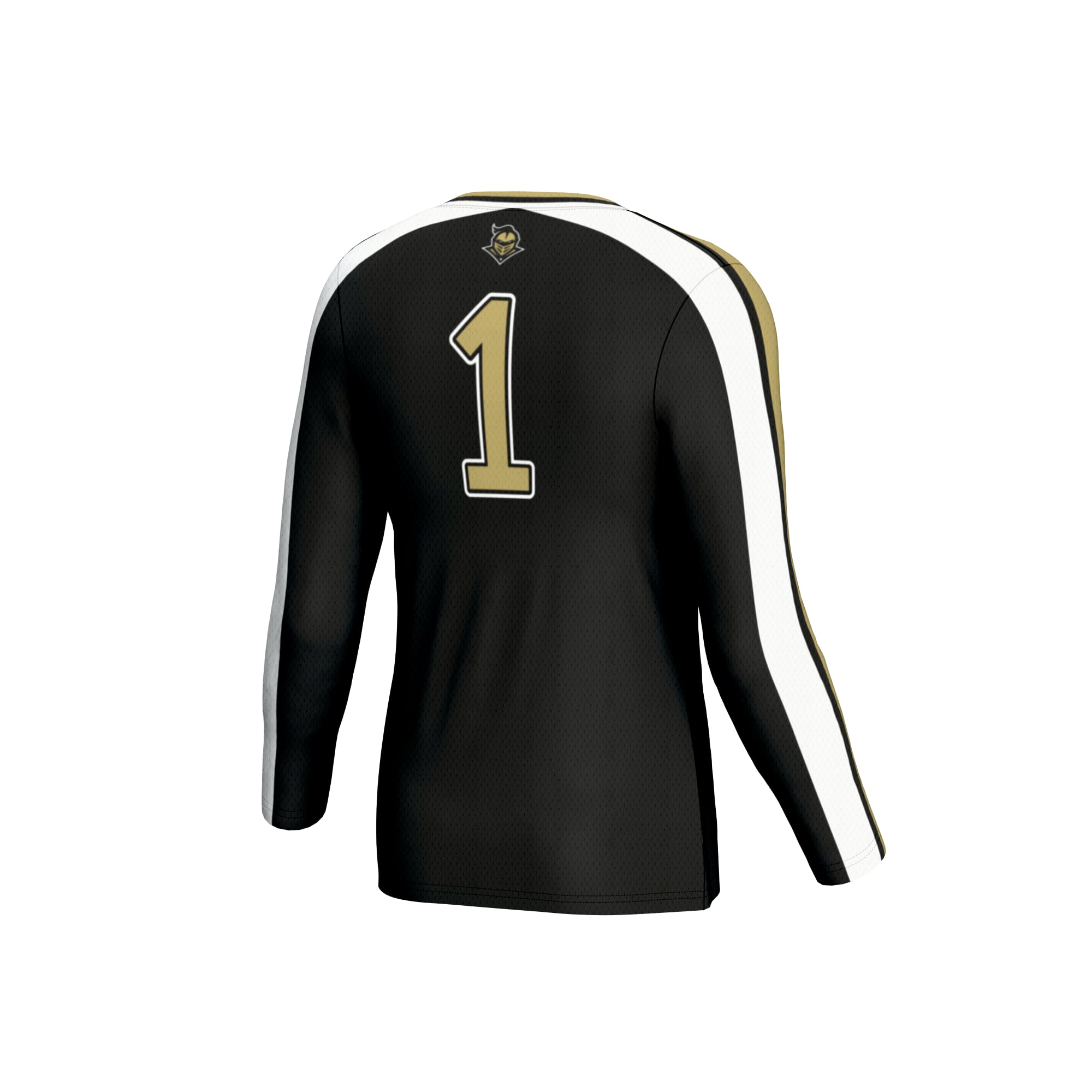 Black Volleyball Fashion UCF Knights Game Jersey Black NCAA College Volleyball Fan Wear