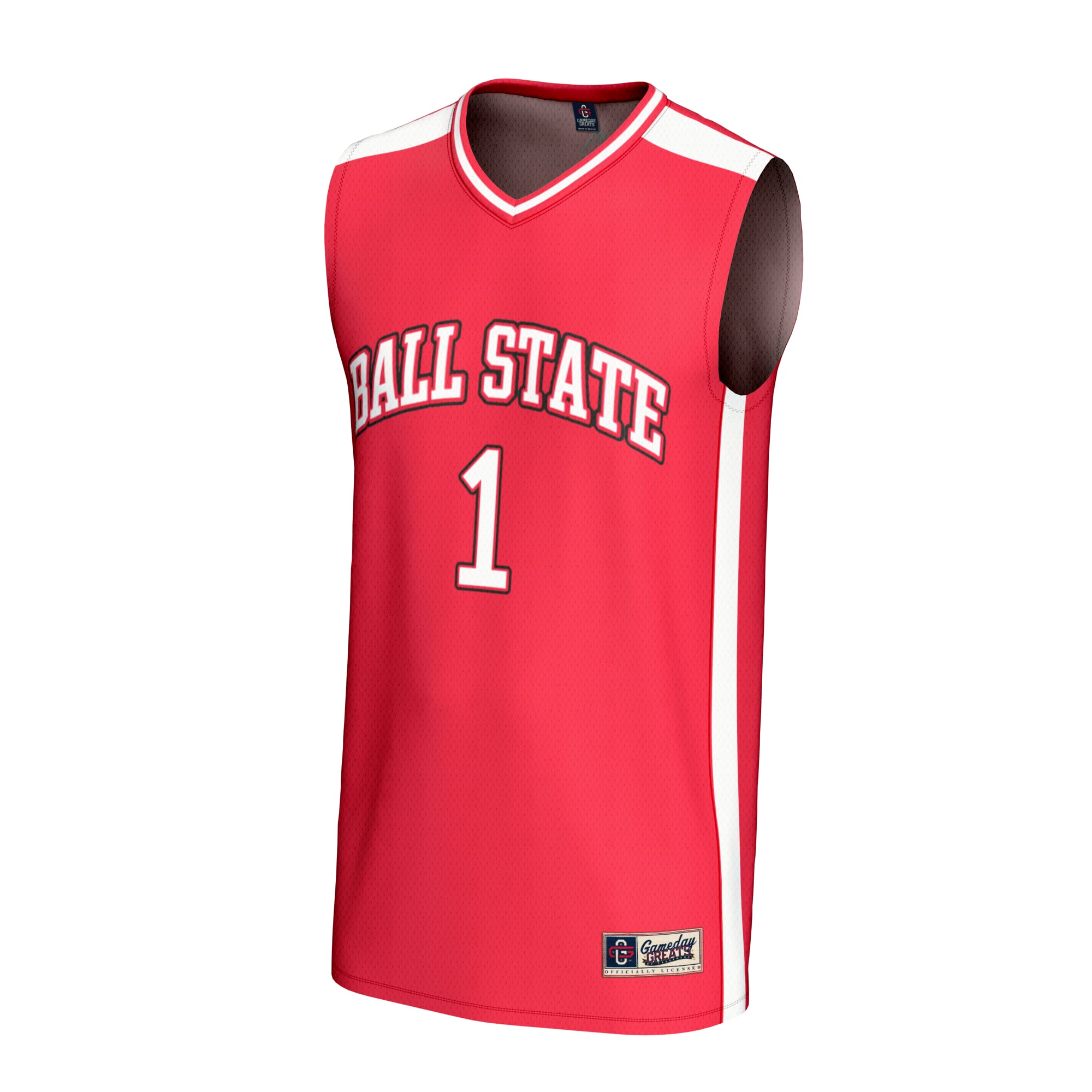Collegiate Basketball Fashion Ball State Cardinals Game Jersey Cardinal NCAA College Basketball Fan Wear
