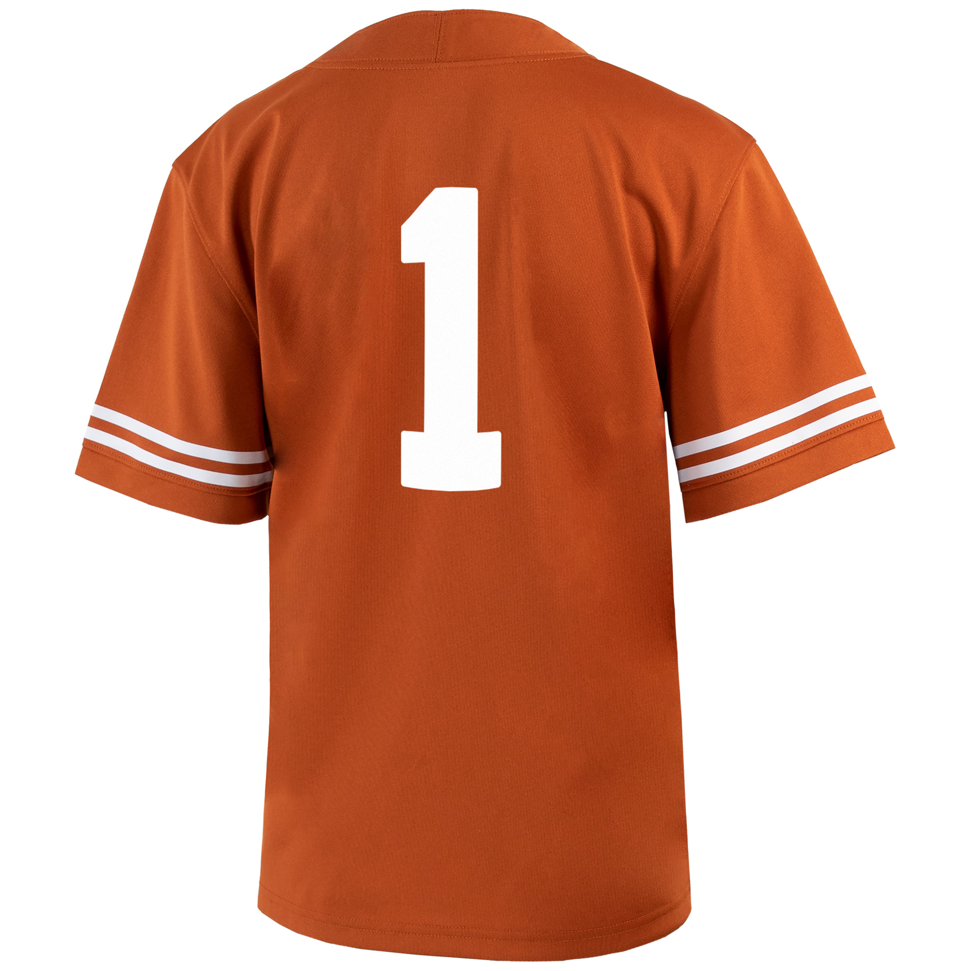 Burnt Orange Texas Longhorns Untouchable Jersey Orange NCAA College Football Fan Wear