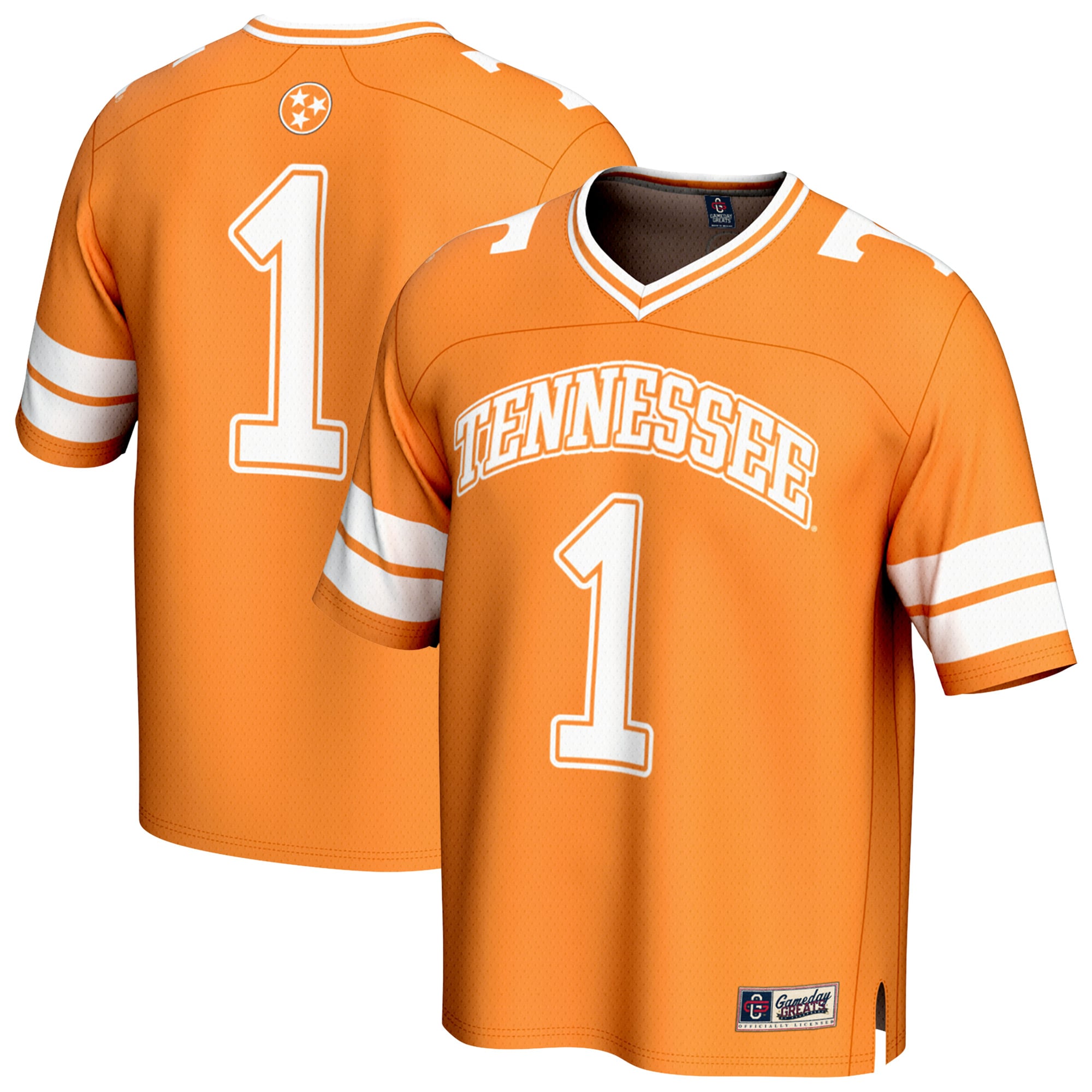 Collegiate Fashion Tennessee Volunteers Jersey No.1 NCAA College Football Fan Wear