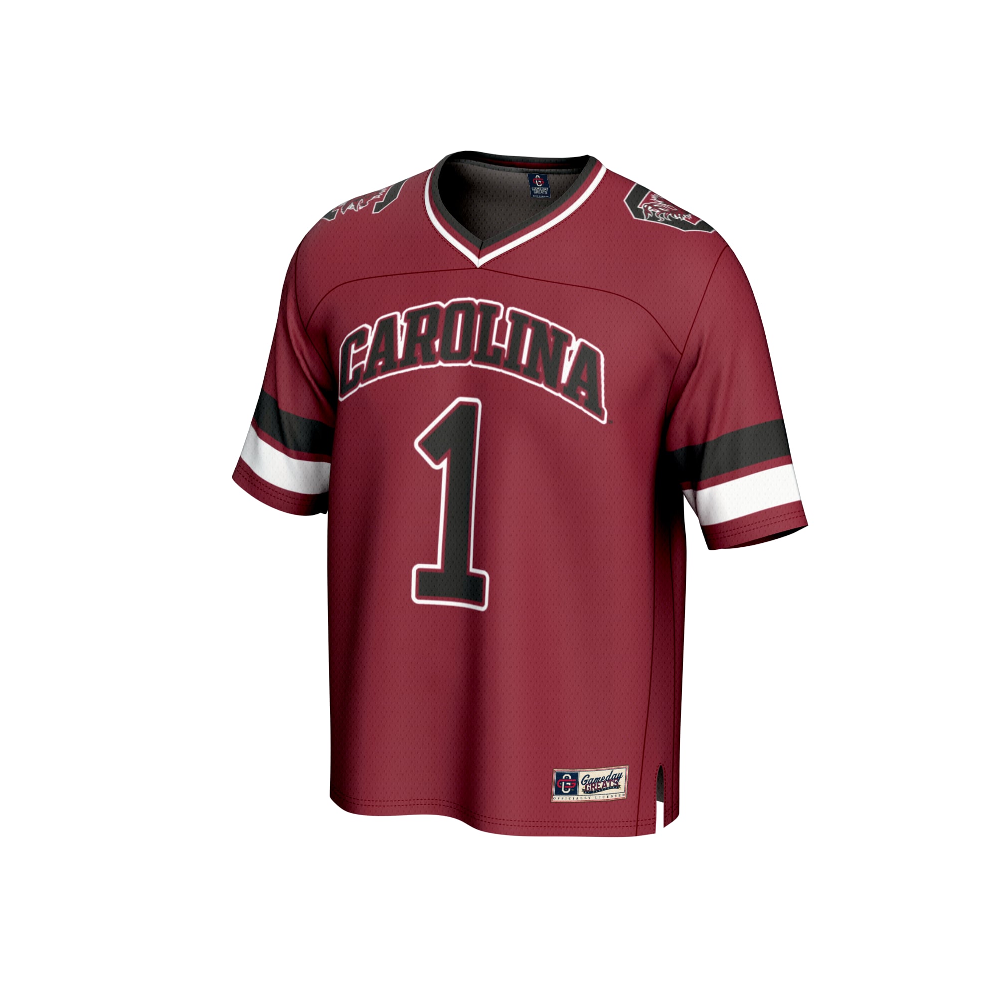 Collegiate Fashion South Carolina Gamecocks Game Jersey Garnet NCAA College Football Fan Wear Collegiate Fashion