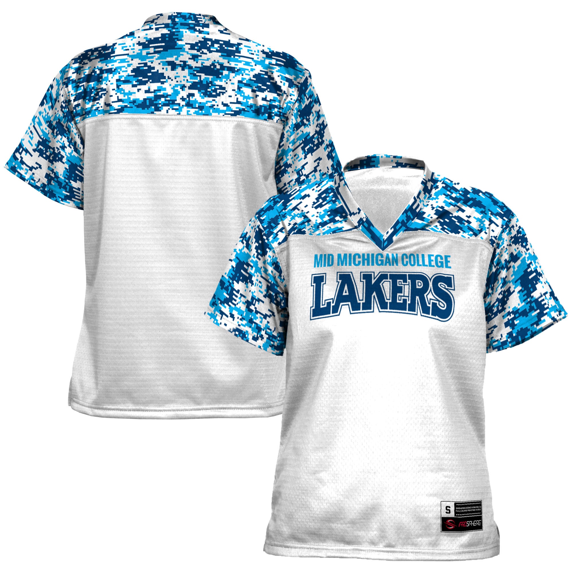 White Mid Michigan College Game Jersey White NCAA College Football Fan Wear White