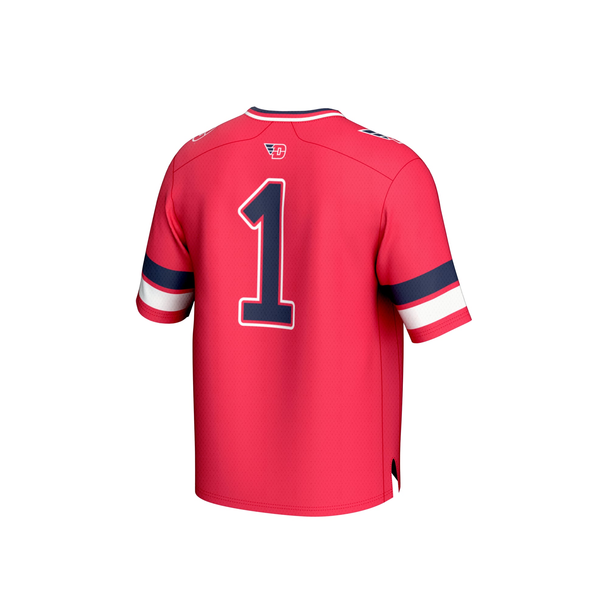 Collegiate Fashion Dayton Flyers Game Jersey Red NCAA College Football Fan Wear Collegiate Fashion