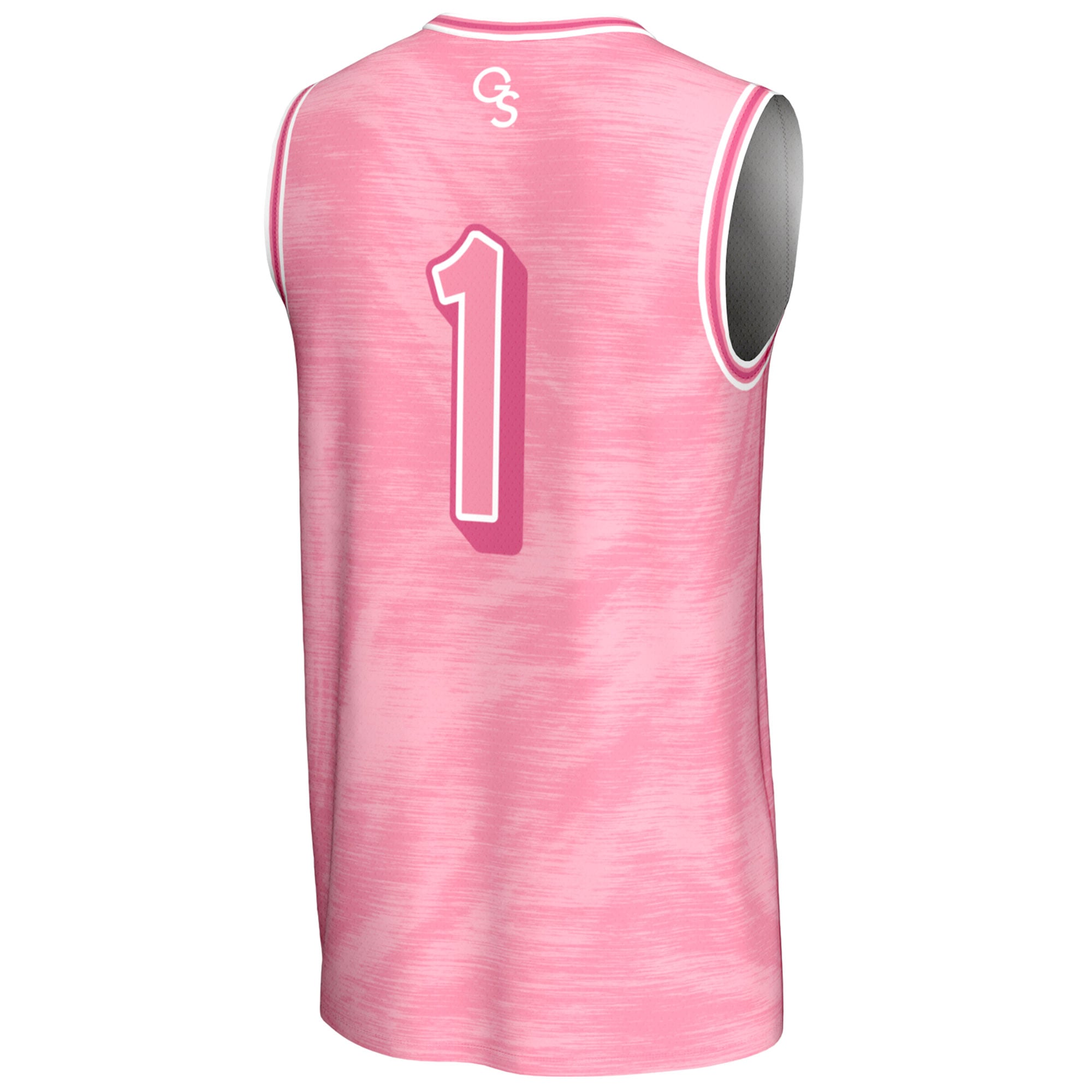 Basketball Fashion Georgia Southern Eagles Game Jersey No.1 Pink NCAA College Basketball Fan Wear Basketball Fashion