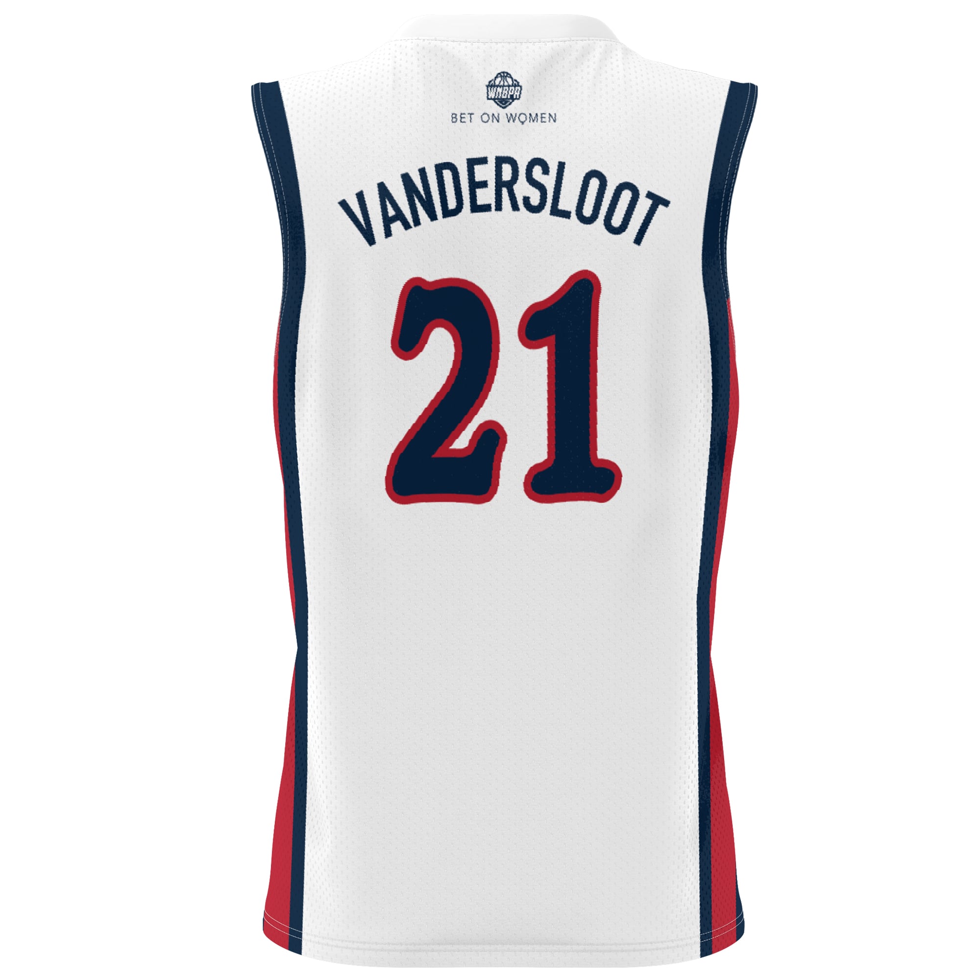 Courtney Vandersloot Basketball Gonzaga Bulldogs Game Jersey White NCAA College Basketball Fan Wear Courtney Vandersloot Basketball