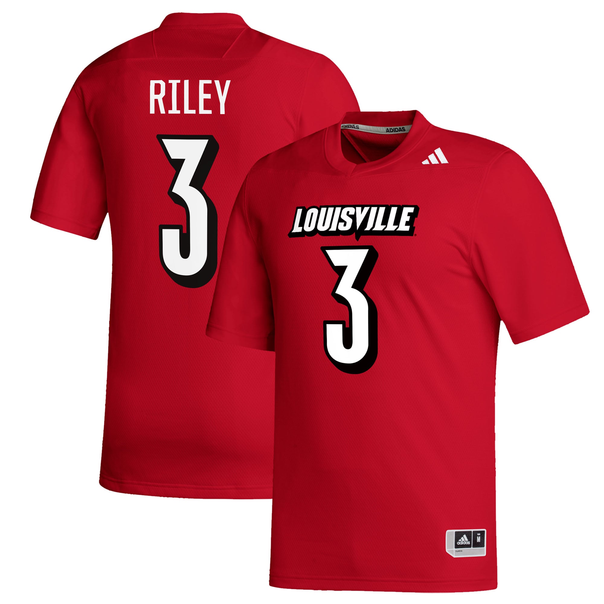 Quincy Riley Alumni Louisville Cardinals Replica Jersey Red NCAA College Football Fan Wear Quincy Riley Alumni