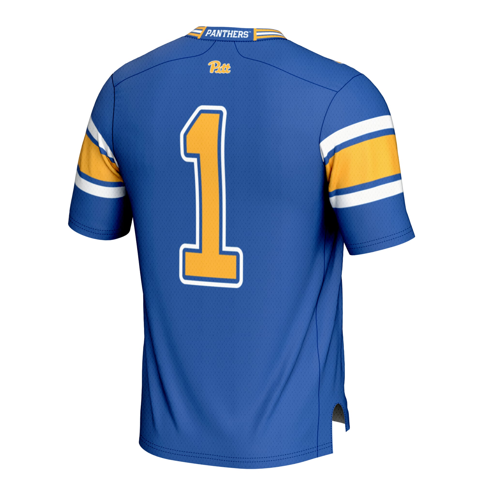 Pitt Panthers Game Jersey No.1 Royal NCAA College Football Fan Wear No.1