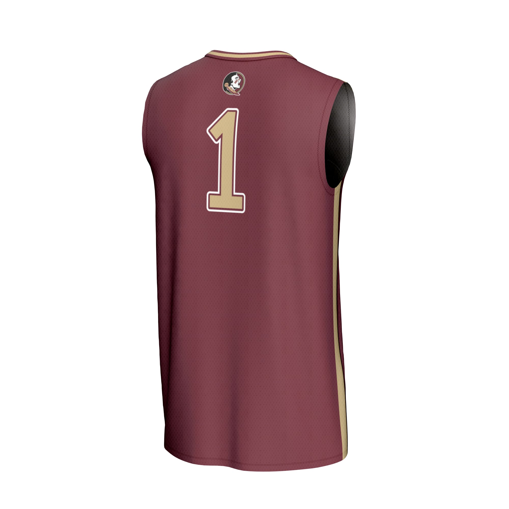 Collegiate Basketball Fashion Florida State Seminoles Game Jersey Garnet NCAA College Basketball Fan Wear Collegiate Basketball Fashion