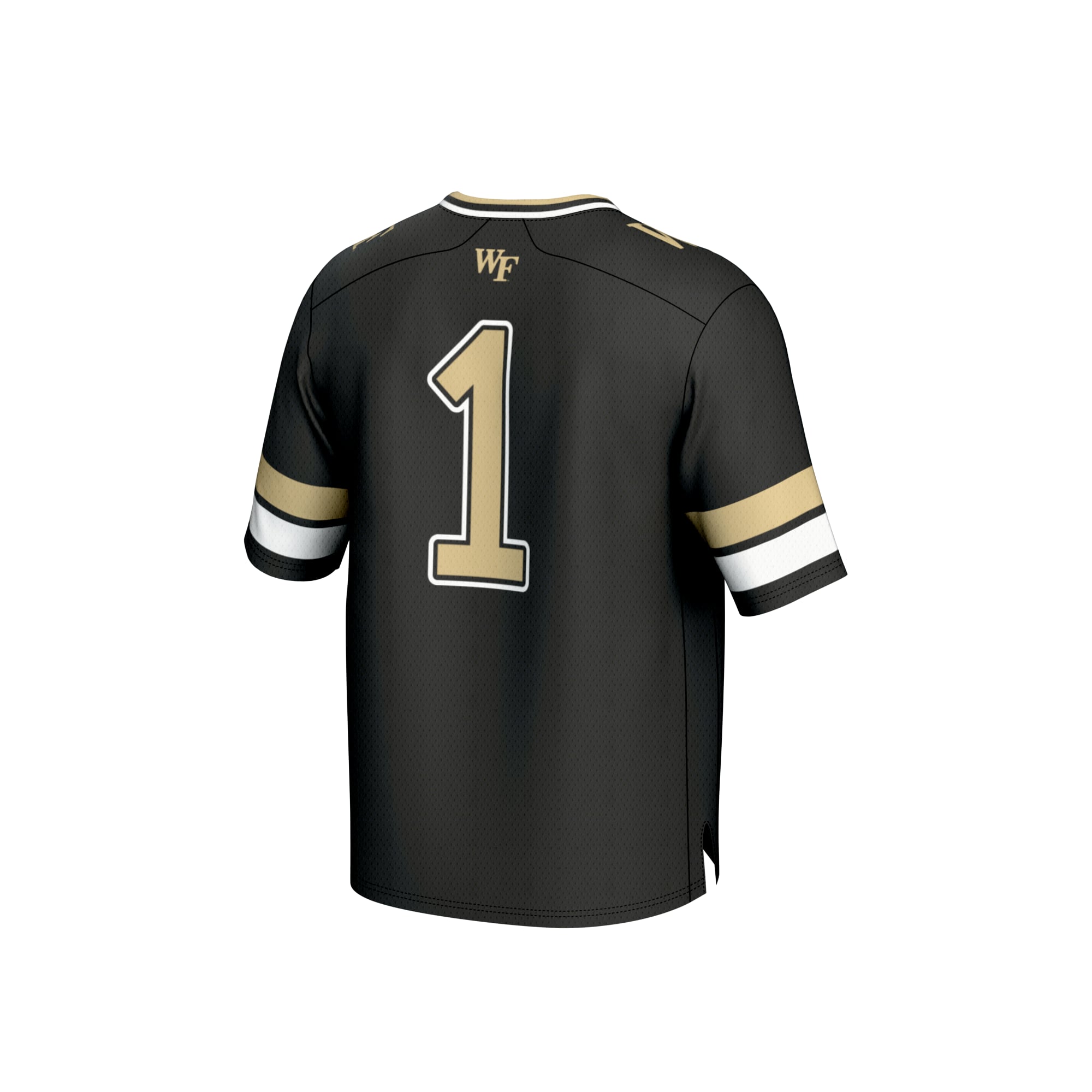 Collegiate Fashion Wake Forest Demon Deacons Game Jersey Black NCAA College Football Fan Wear