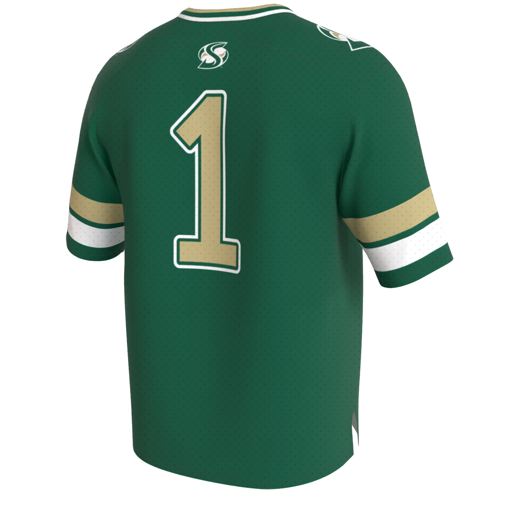 Green Collegiate Fashion Sacramento State Hornets Game Jersey Green NCAA College Football Fan Wear Green Collegiate Fashion