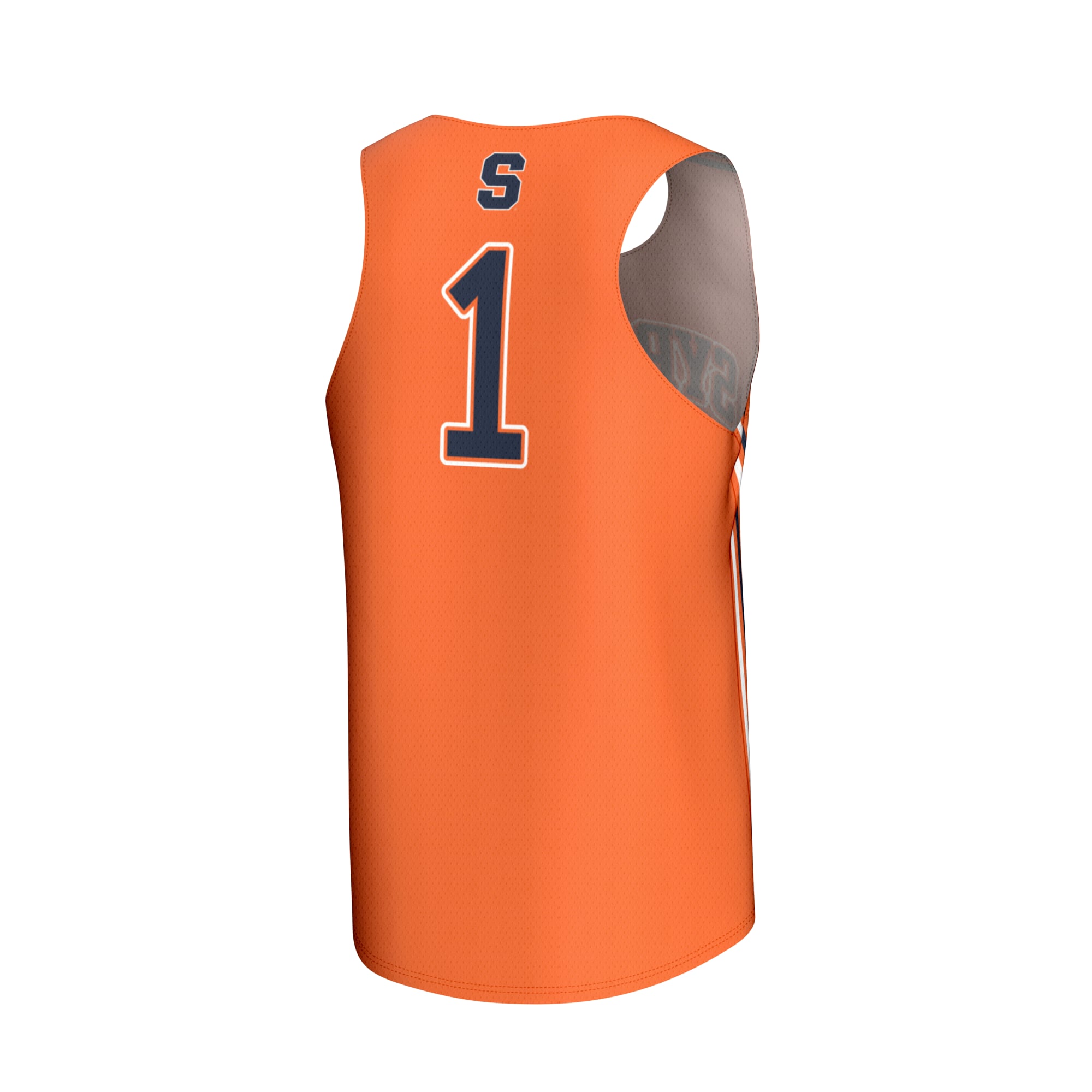 Collegiate Hockey Fashion Syracuse Orange Game Jersey Orange NCAA College Hockey Fan Wear