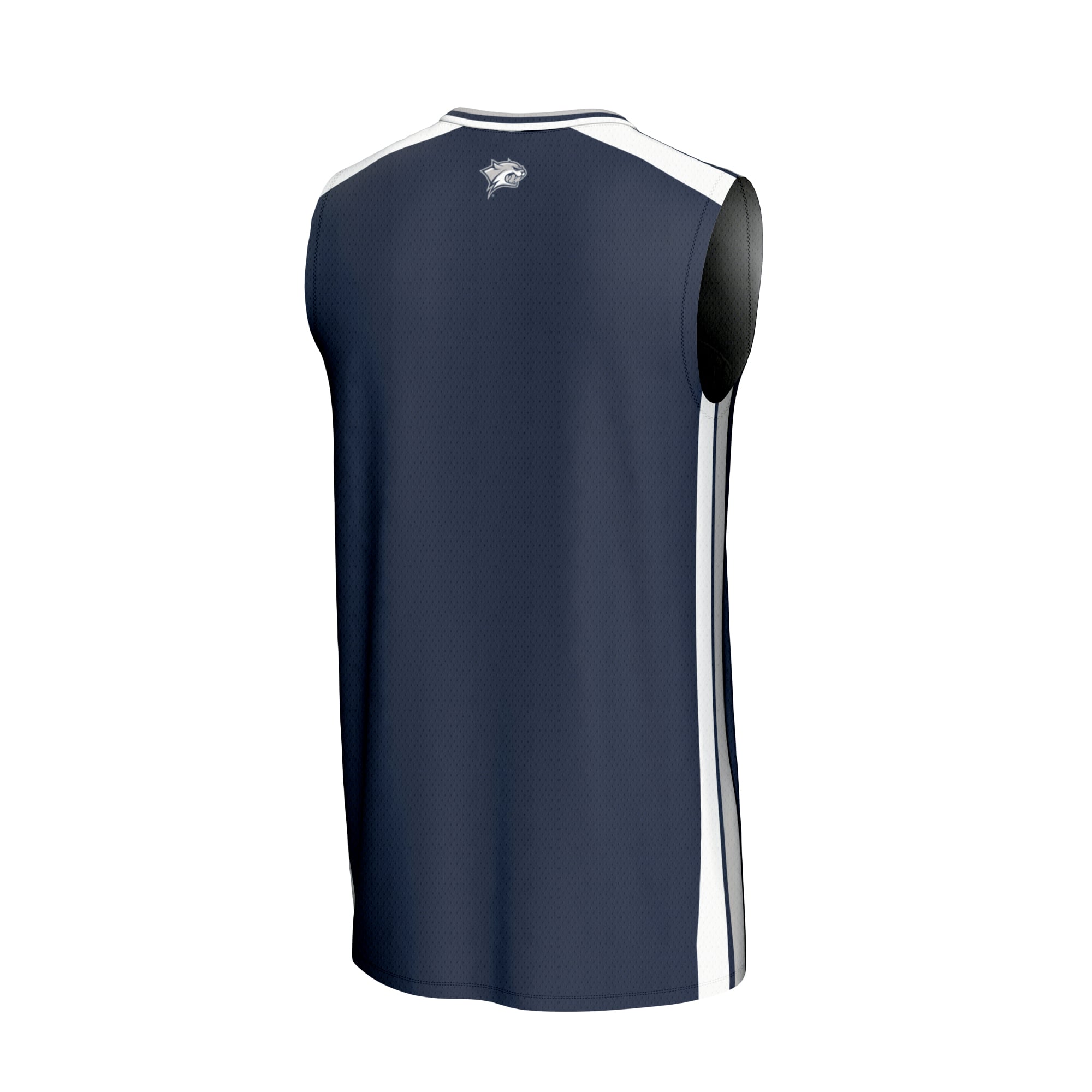 Basketball New Hampshire Wildcats Game Jersey Navy NCAA College Basketball Fan Wear