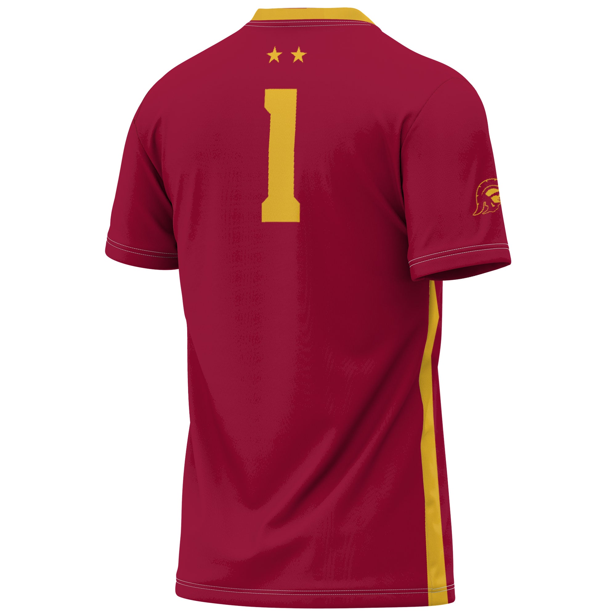 Soccer Fashion USC Trojans Game Jersey No.1 Cardinal NCAA College Soccer Fan Wear