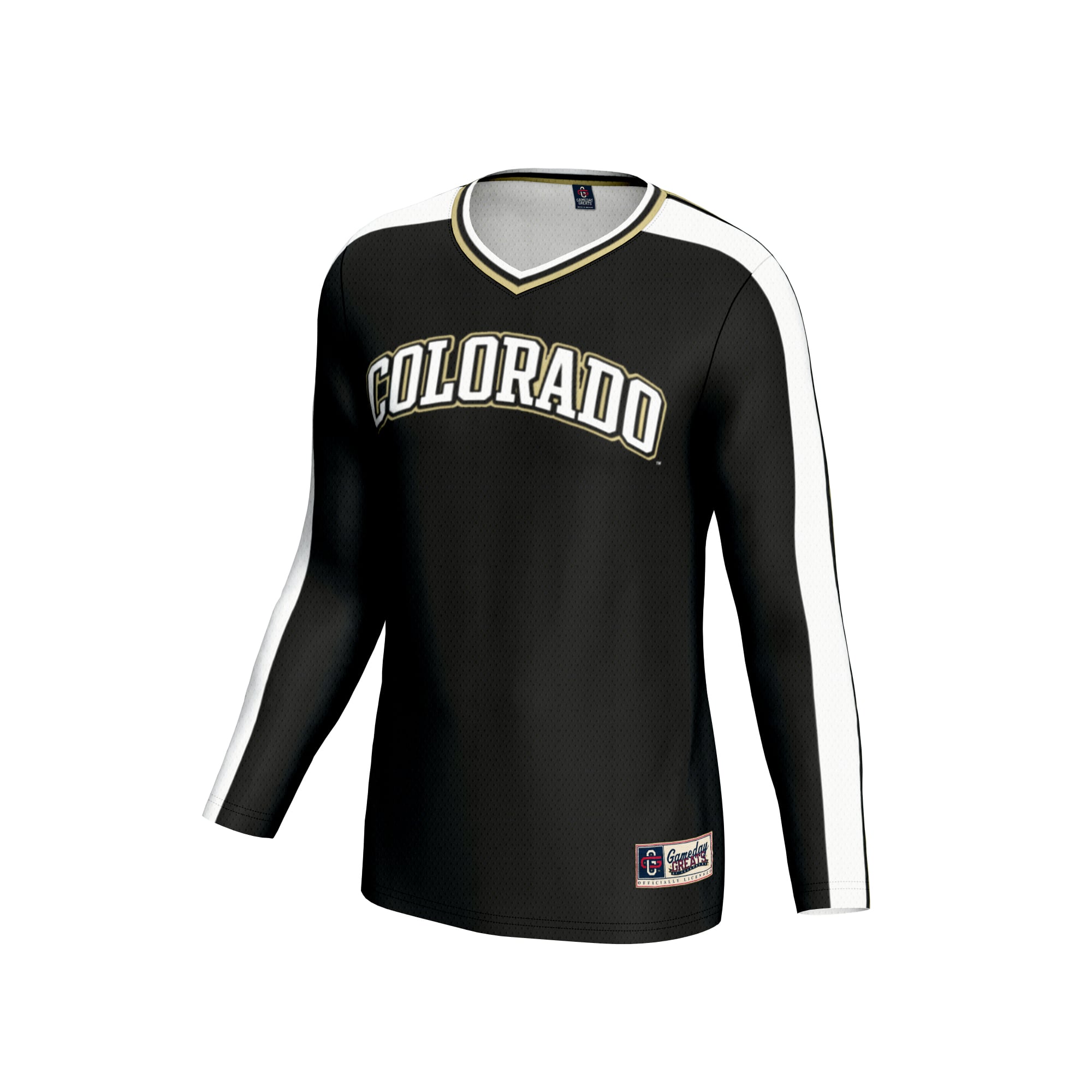 Black Volleyball Fashion Colorado Buffaloes Game Jersey No.1 Black NCAA College Volleyball Fan Wear