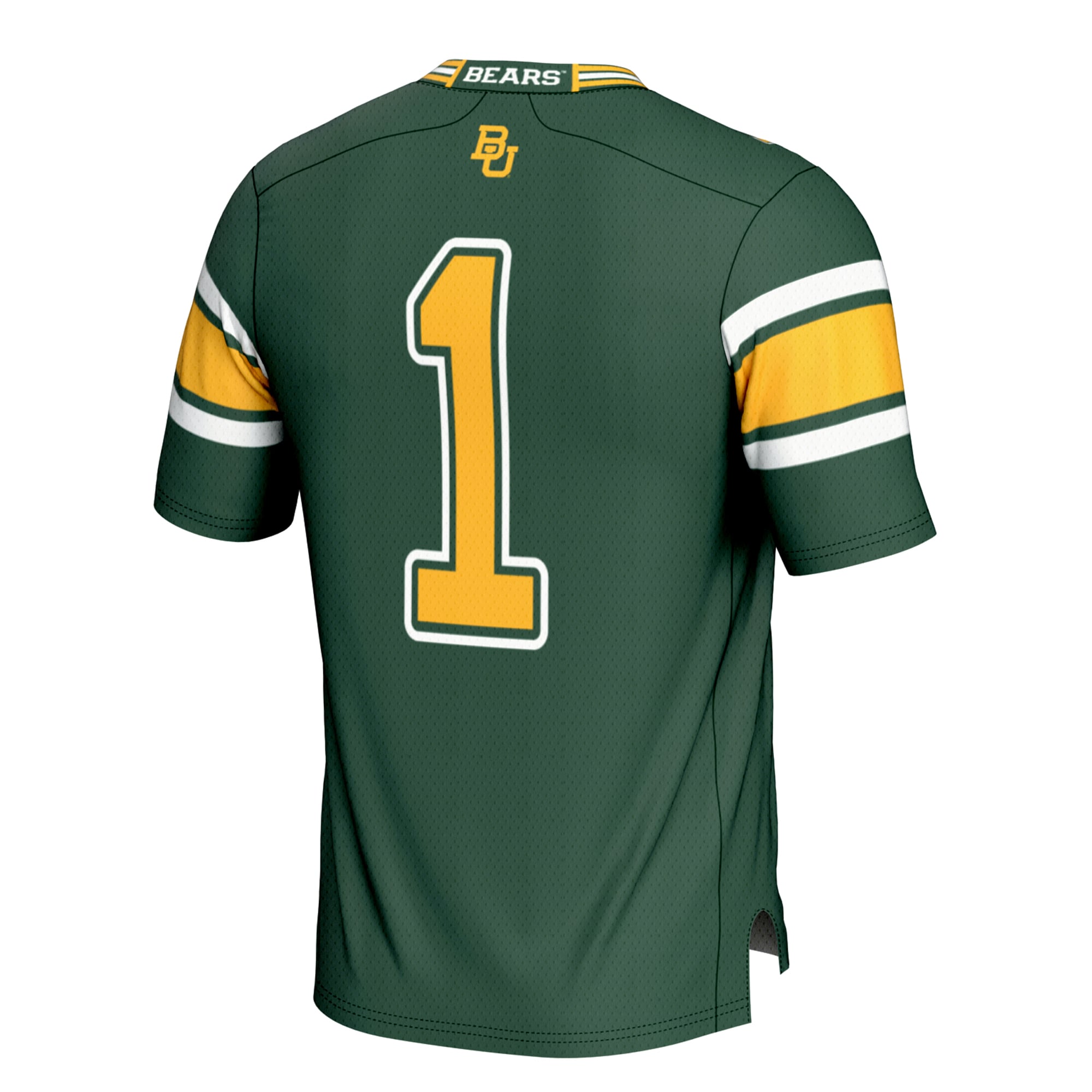 Baylor Bears Game Jersey No.1 Green NCAA College Football Fan Wear
