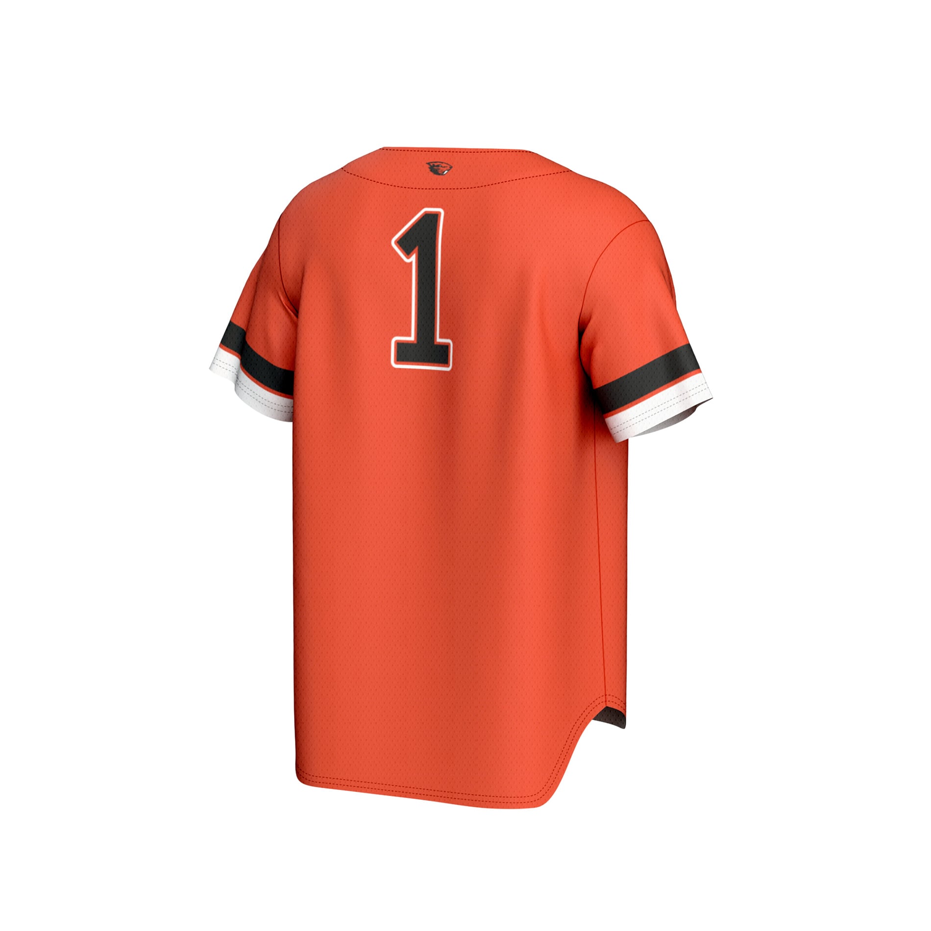 Orange Collegiate Baseball Oregon State Beavers Game Jersey Orange NCAA College Baseball Fan Wear Orange Collegiate Baseball