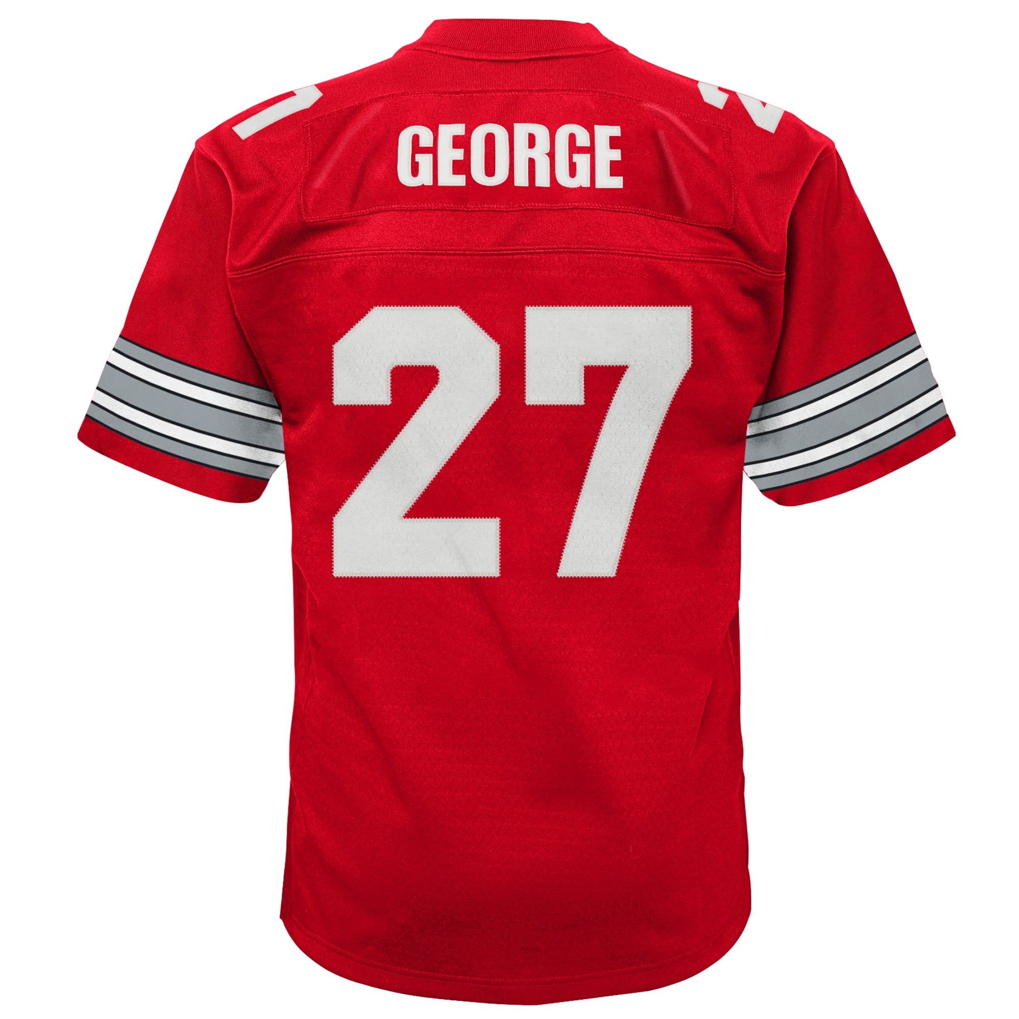 Mitchell Ness Eddie Ohio State Buckeyes Throwback Jersey Scarlet NCAA College Football Fan Wear Mitchell Ness Eddie