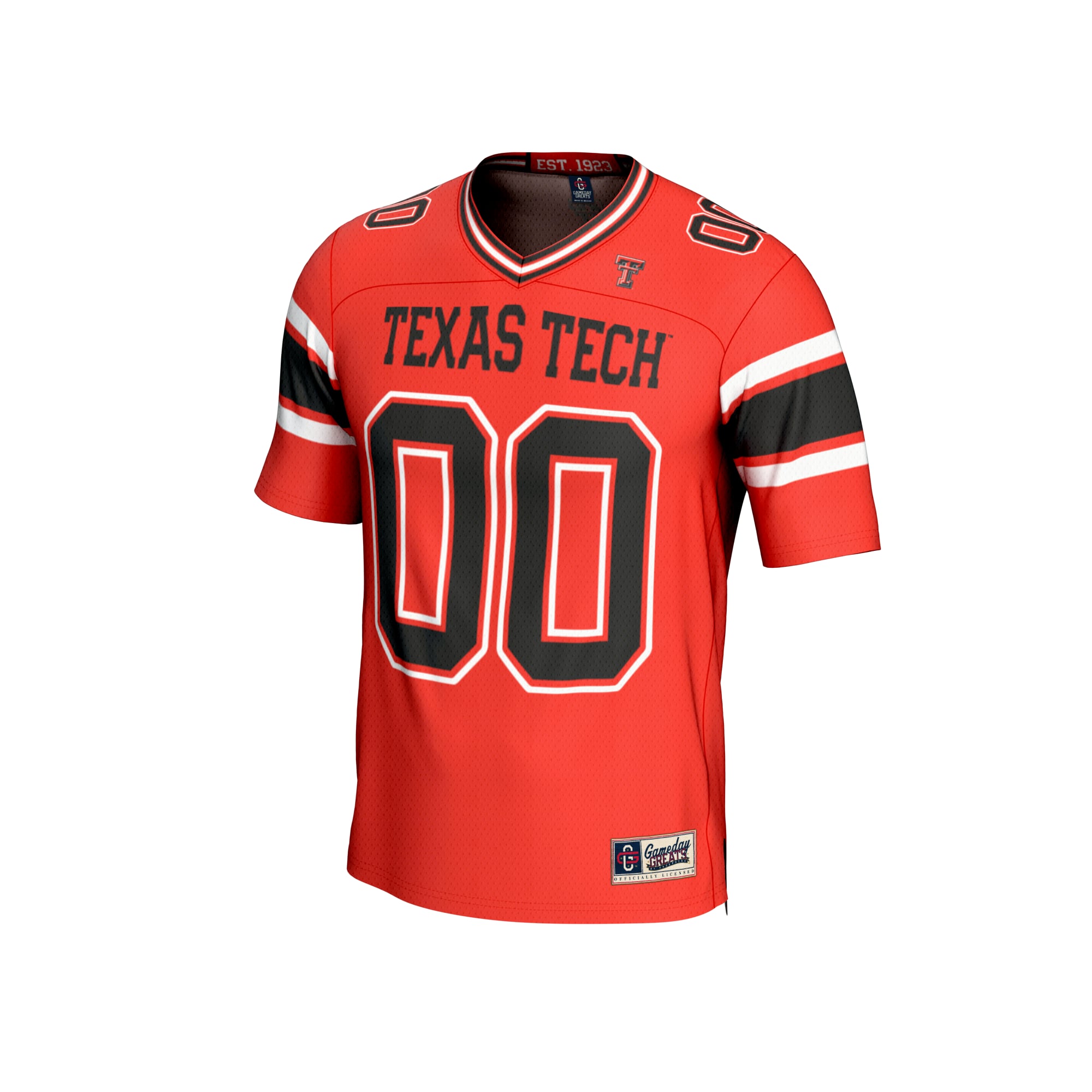 Fashion Texas Tech Red Raiders Game Jersey Red NCAA College Football Fan Wear Custom Number
