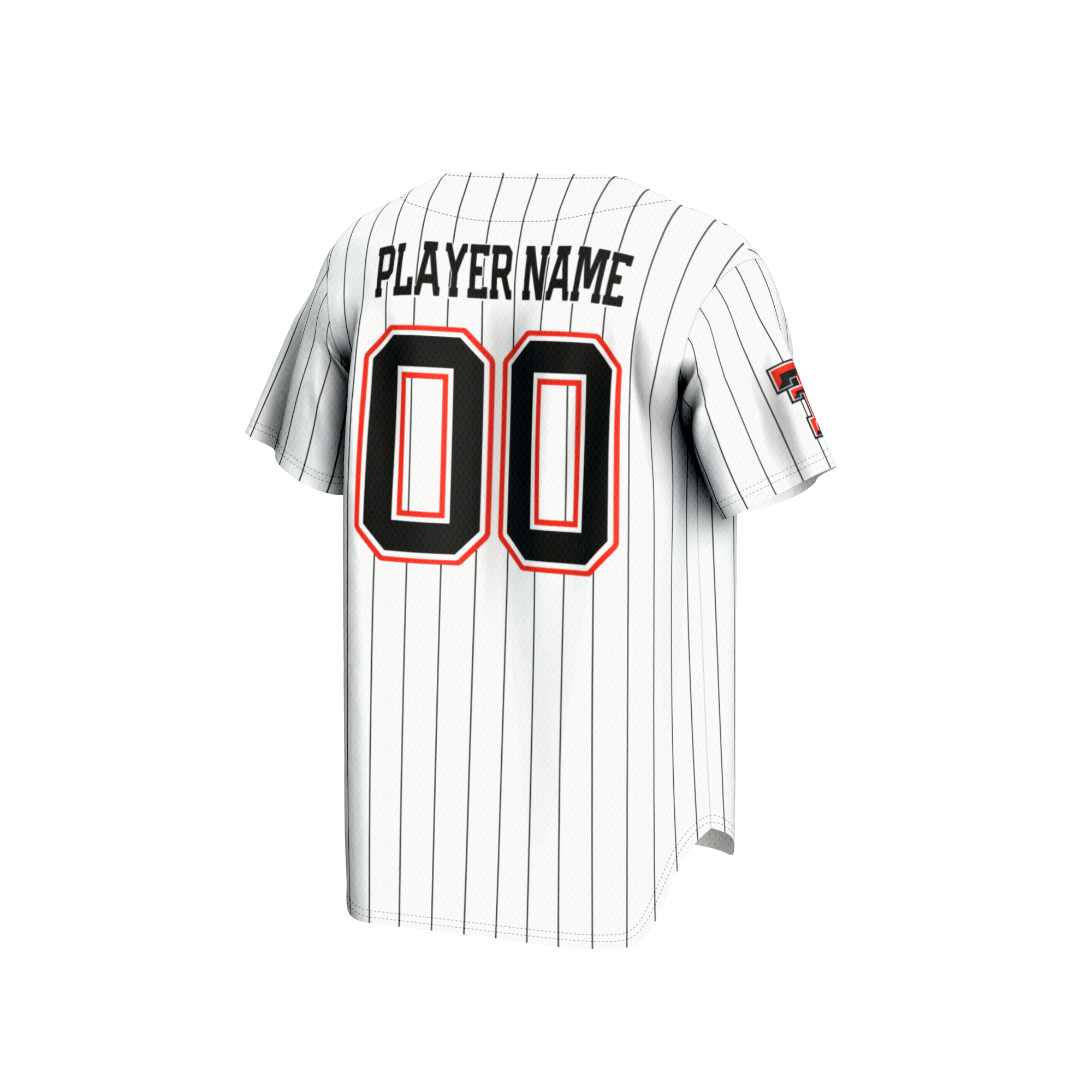 NIL Pick- Baseball Texas Tech Red Raiders Player Jersey Red NCAA College Baseball Fan Wear