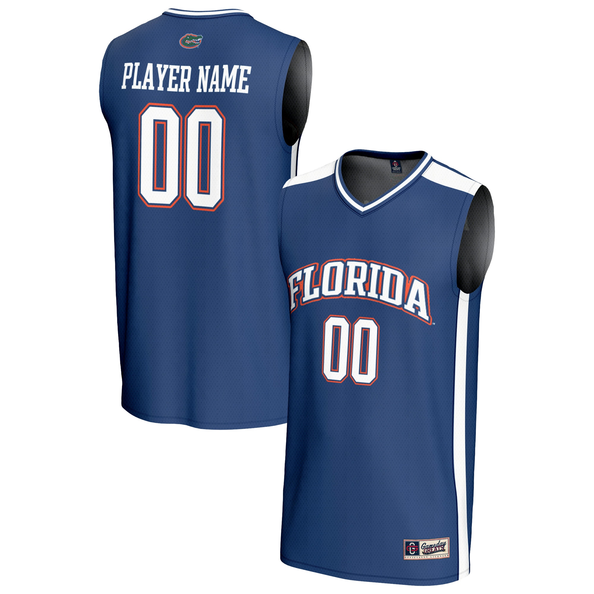 NIL Pick- Basketball Florida Gators Player Jersey Royal NCAA College Basketball Fan Wear NIL Pick- Basketball