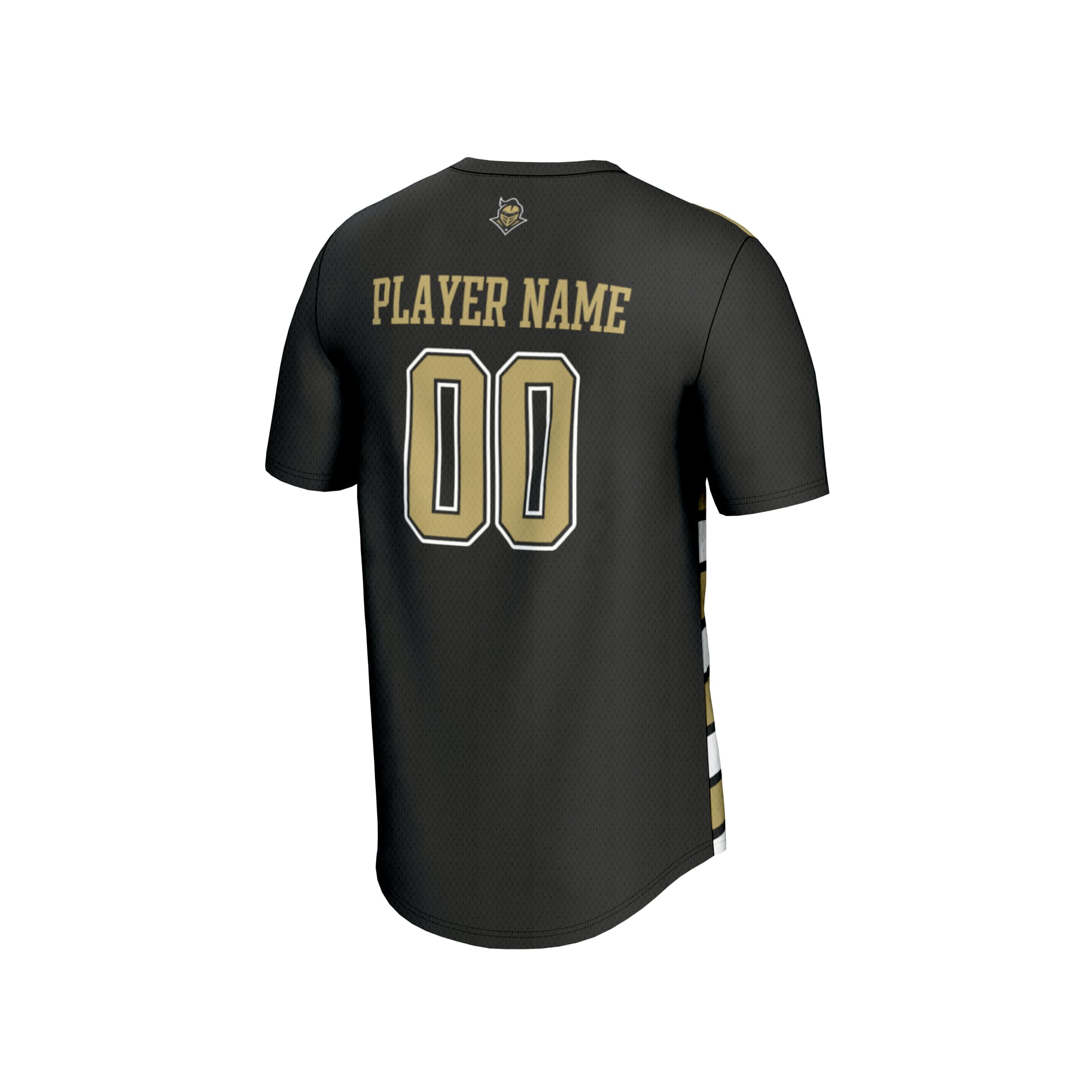 NIL Pick- Collegiate UCF Knights Player Jersey Black NCAA College Soccer Fan Wear NIL Pick- Collegiate