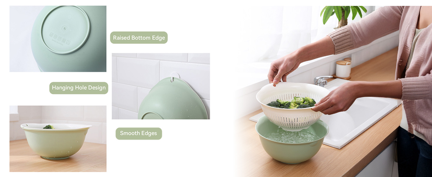 Colander Bowl Set