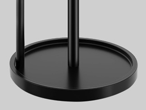 matter black paper holder
