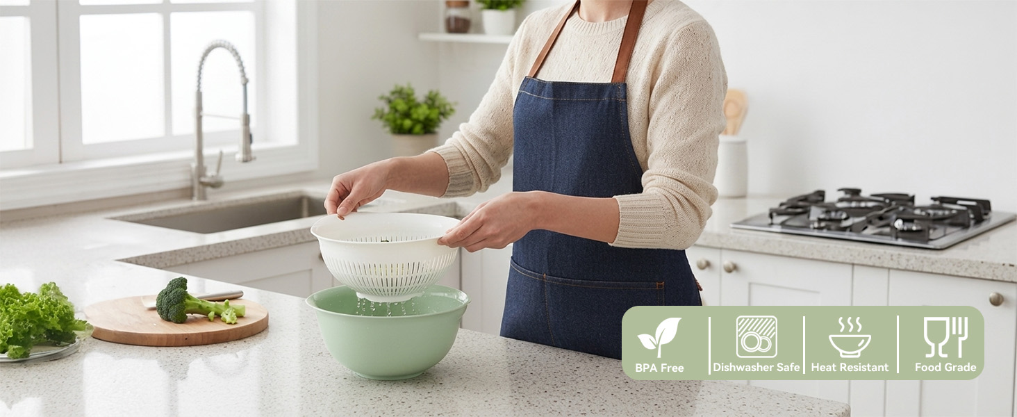 Colander Bowl Set