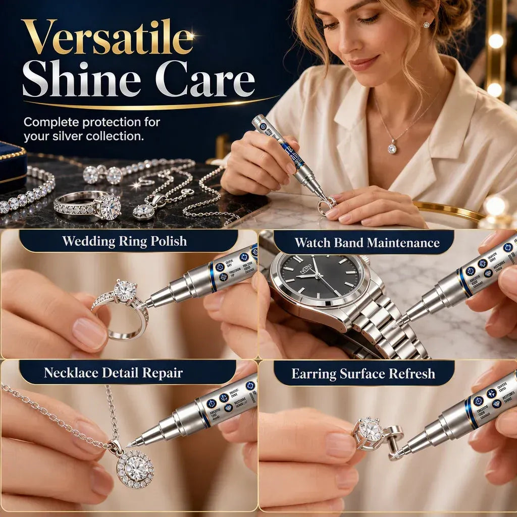 Supplier examples of touch-up locations on rings, watch hardware, pendants, and earrings