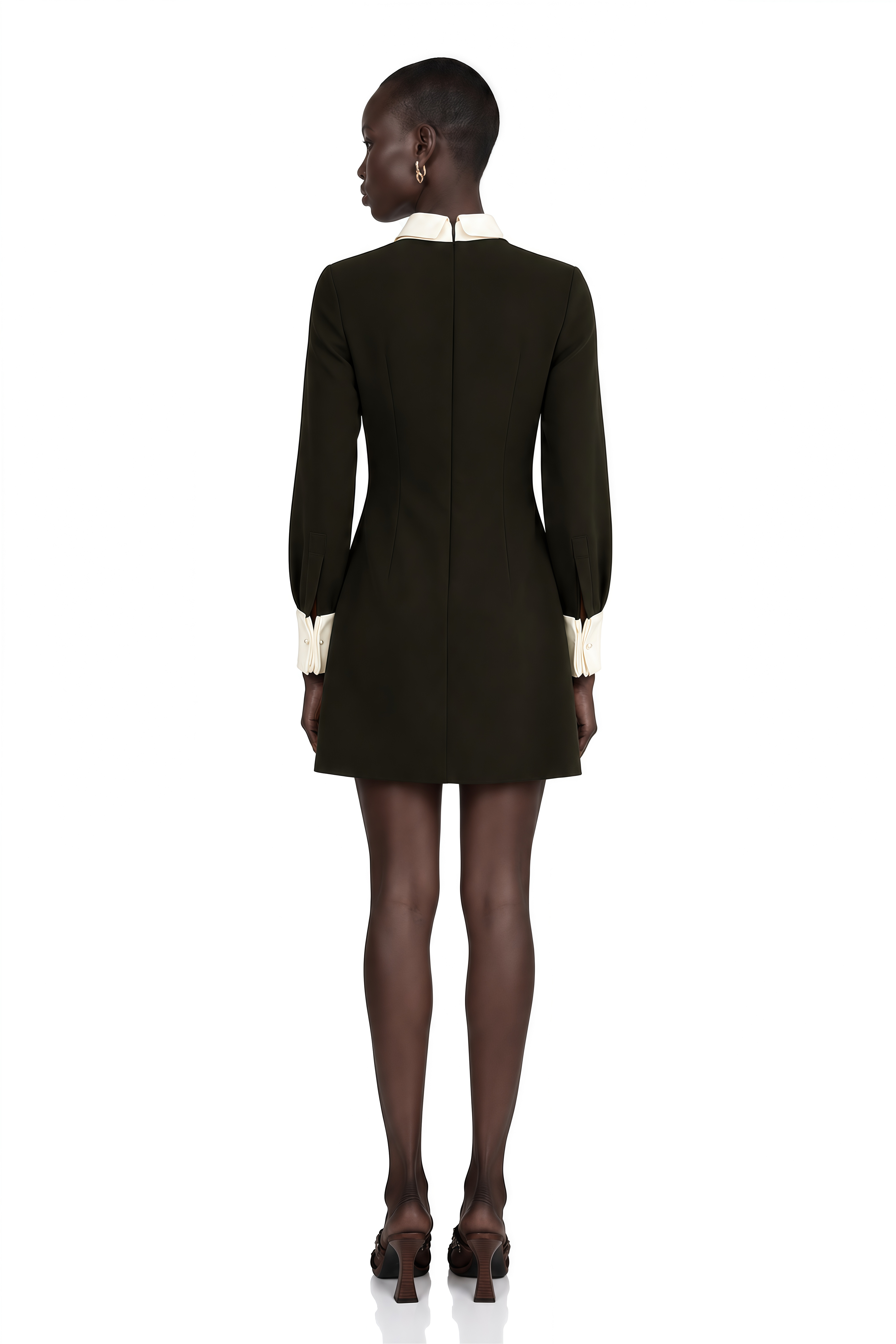 Esmée Two Tone Embellished Mini Dress