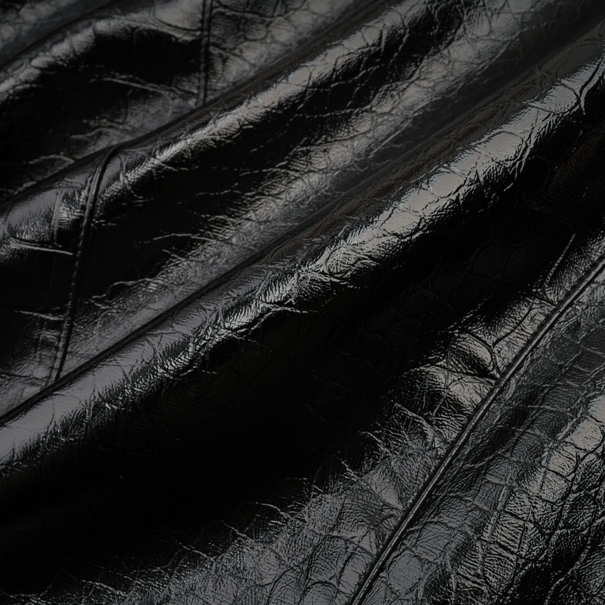 Élodie Black Cinched-Waist Leather Jacket