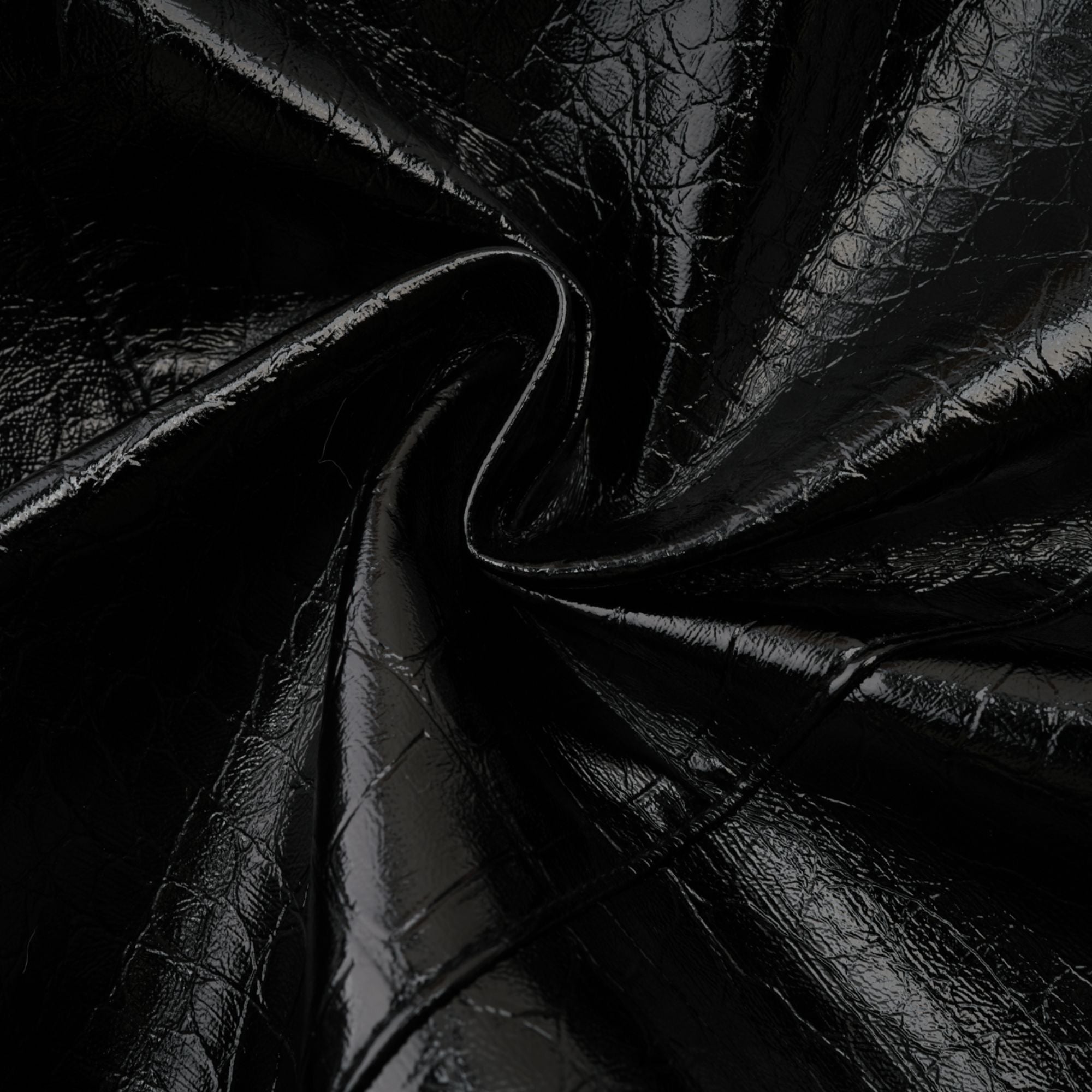 Élodie Black Cinched-Waist Leather Jacket
