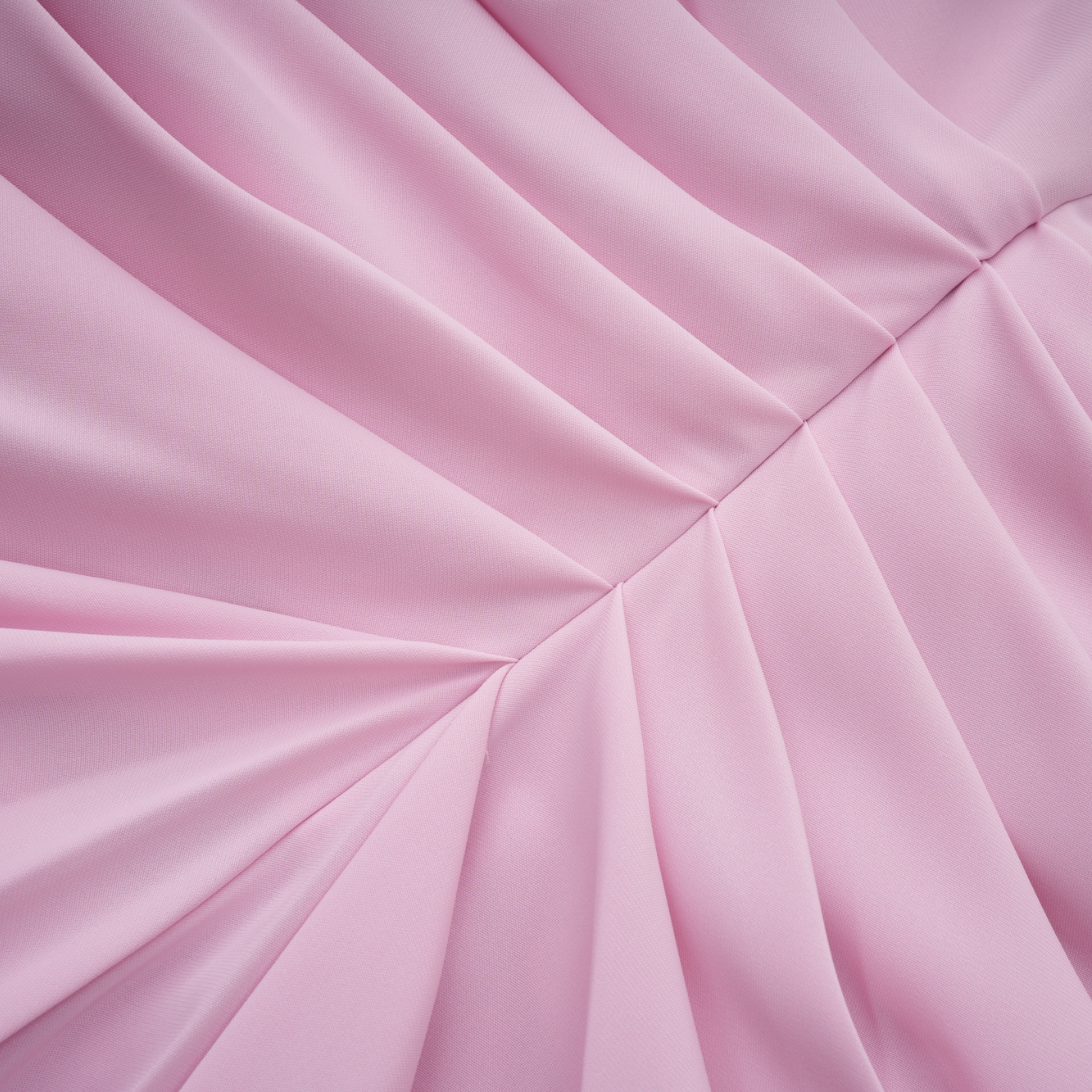 Ombeline Pink Halterneck Ruched Maxi Dress with Slit