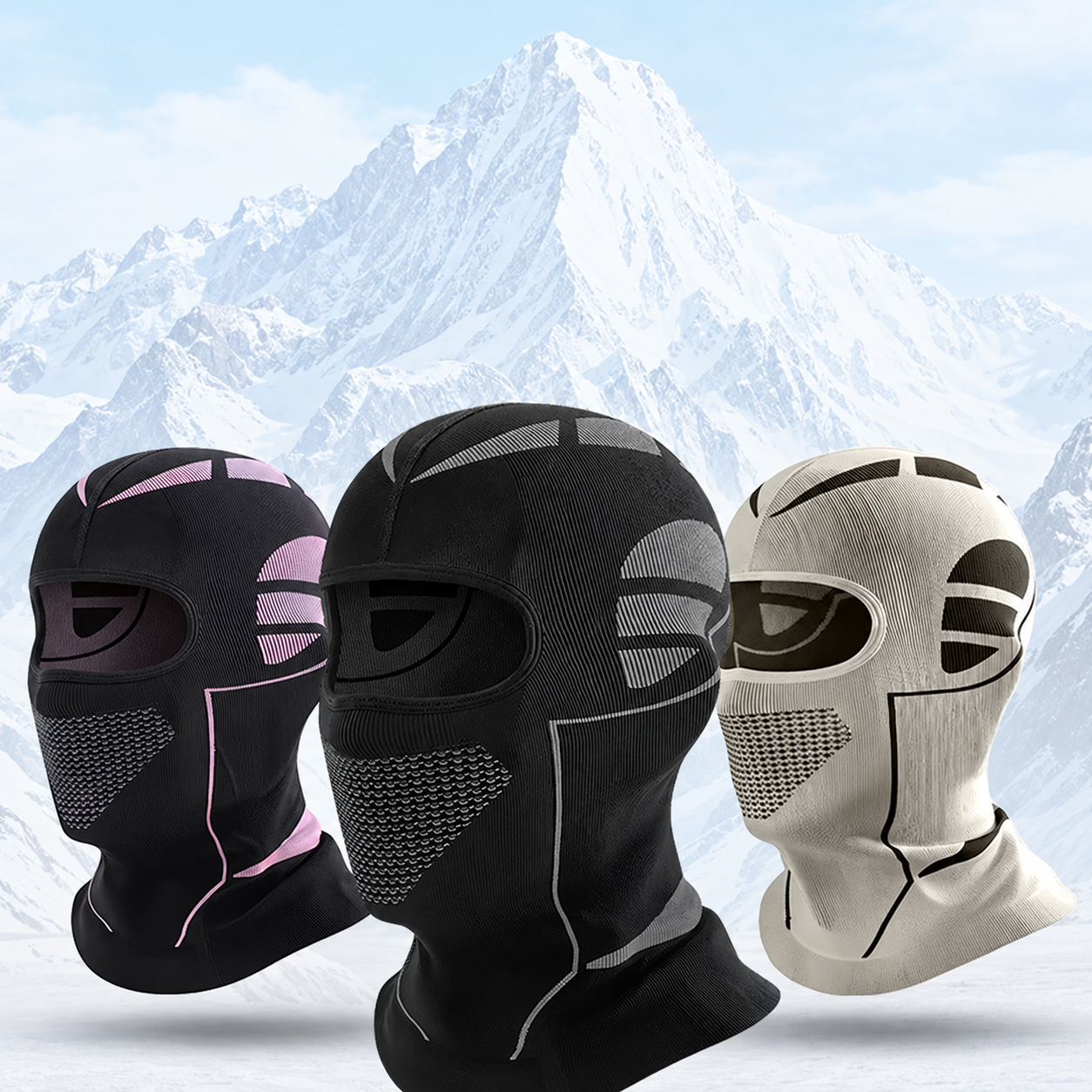 Unisex Single-Opening Winter Balaclava; supplier advertising cleaned with AI assistance.