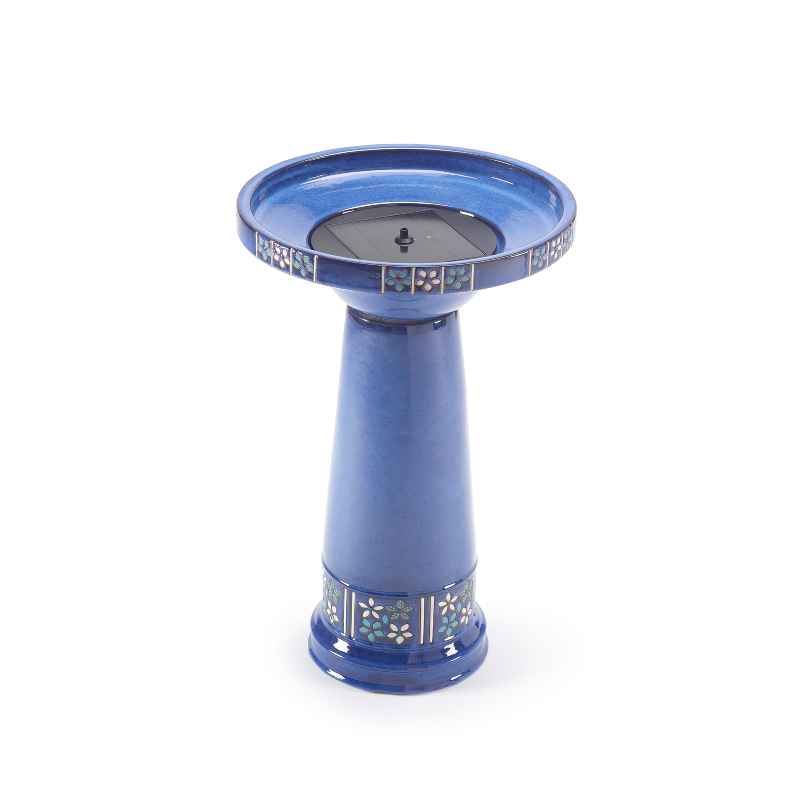 Louisa IntelliSOLAR Birdbath with Remote