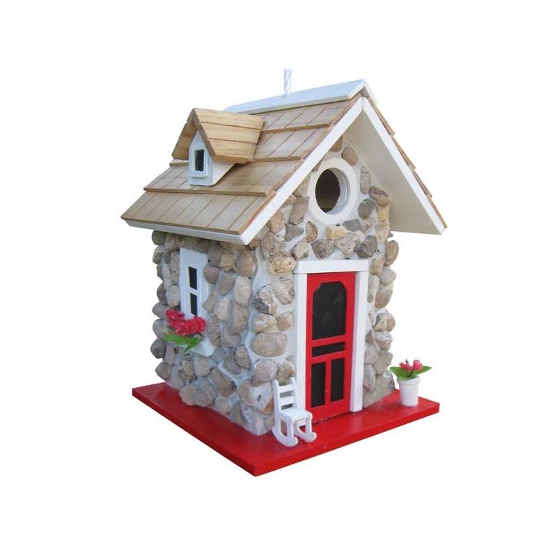 Fieldstone Guest Cottage Birdhouse