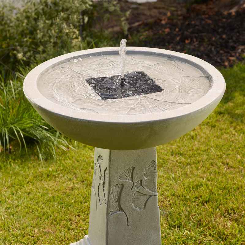 Gingko IntelliSOLAR Birdbath with Remote