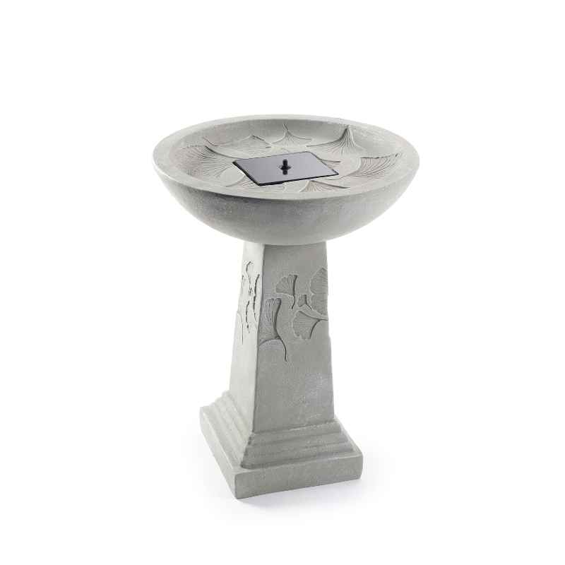 Gingko IntelliSOLAR Birdbath with Remote