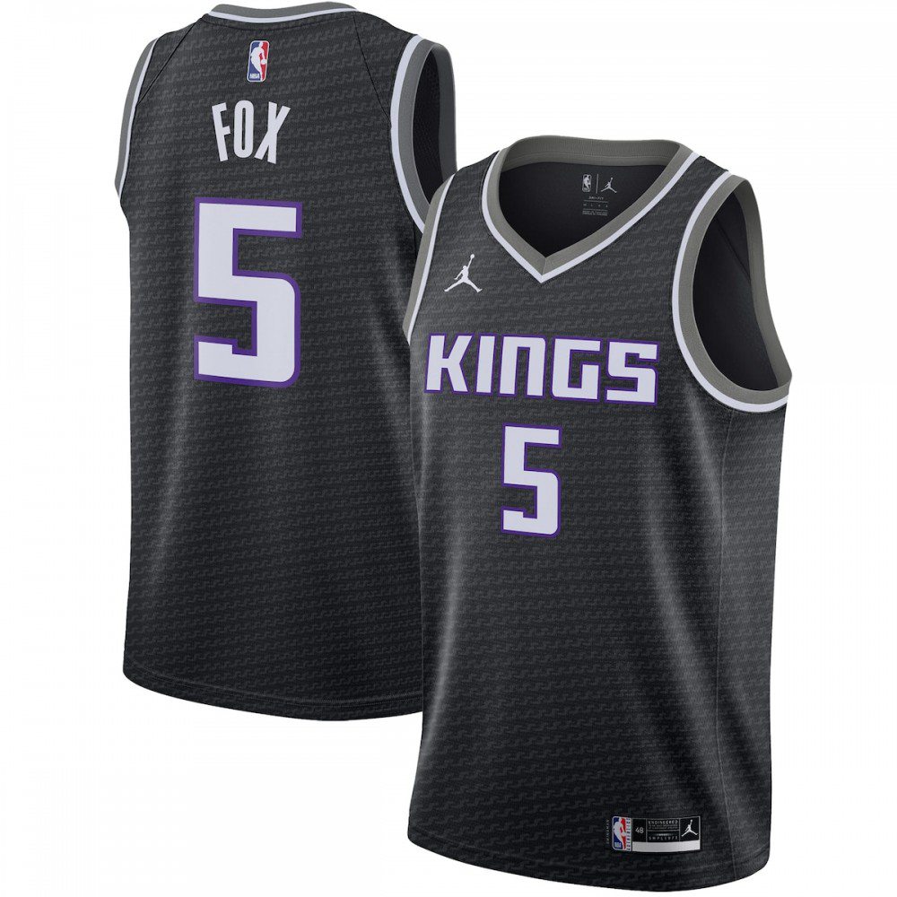 Fan Sacramento Kings Black Statement Edition Unisex Basketball Jersey